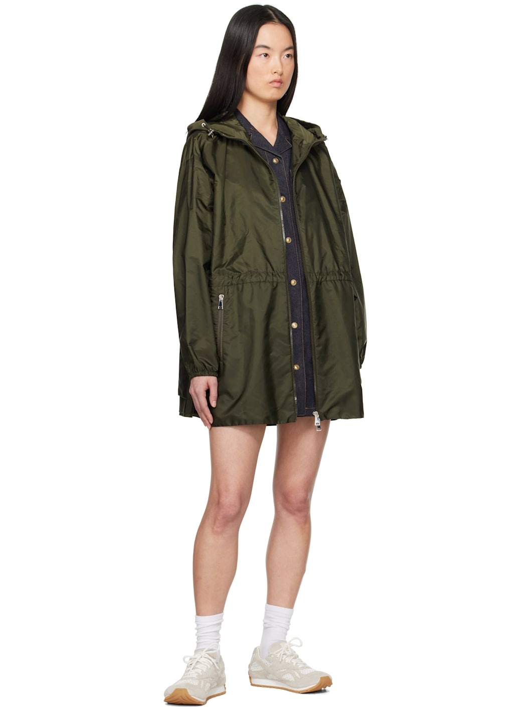 Green Wete Hooded Jacket - 5