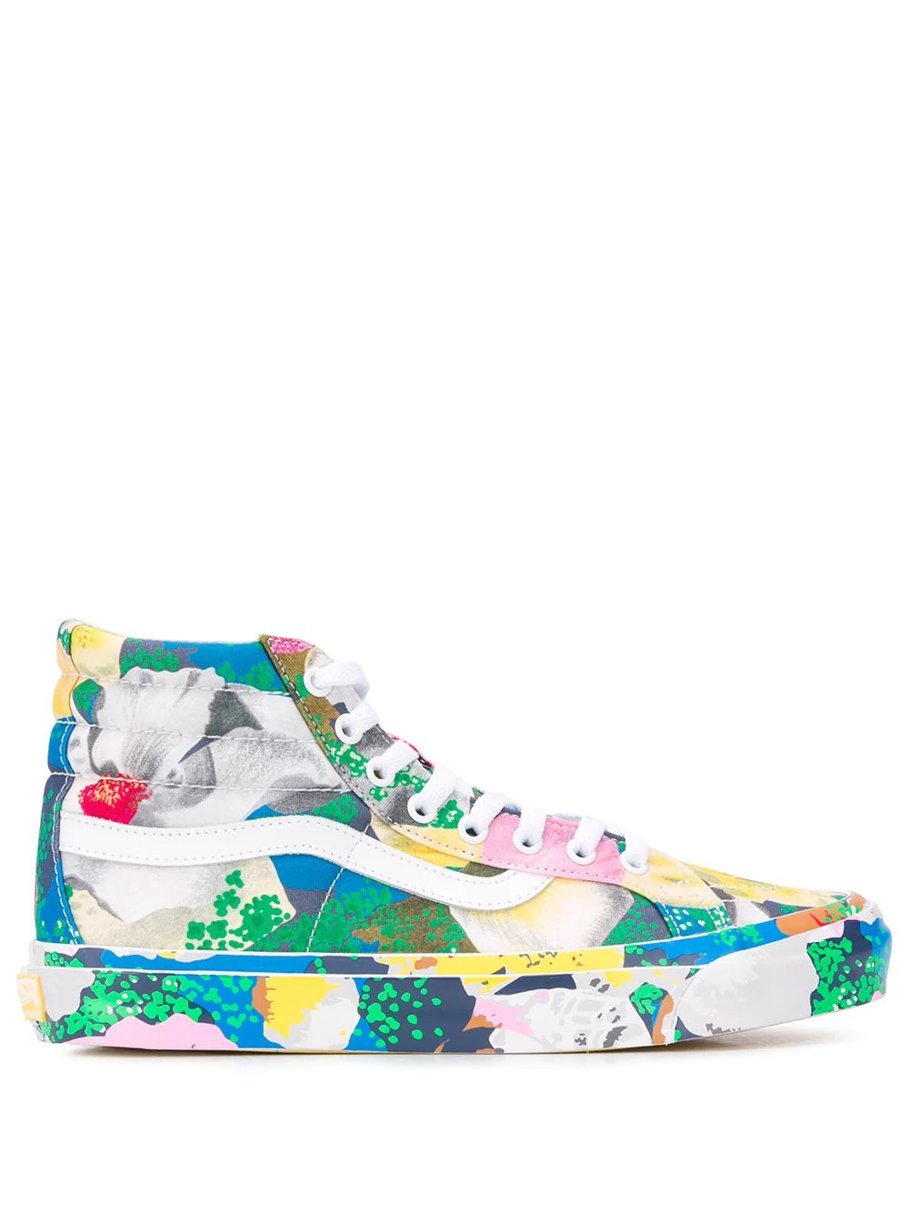 x Vans stylised floral print Sk8-Hi sneakers - 1