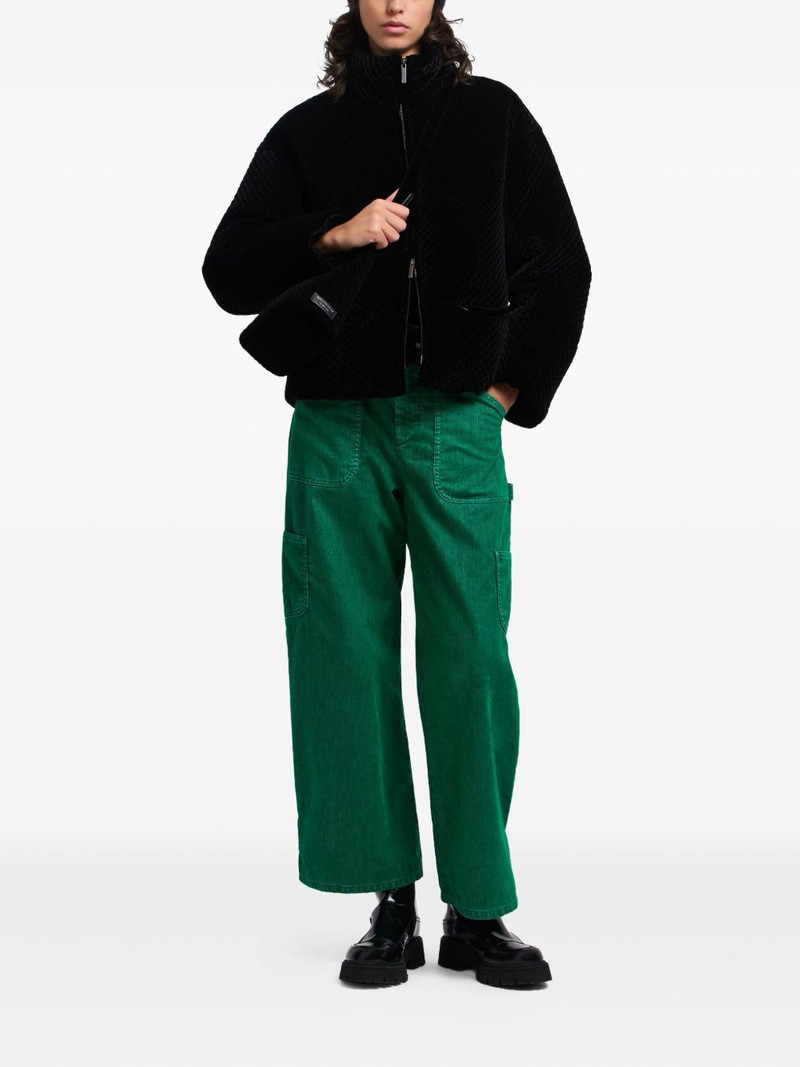 EMPORIO ARMANI velvet jacket outlook