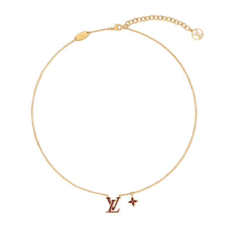 LV Iconic Enamel Necklace 1