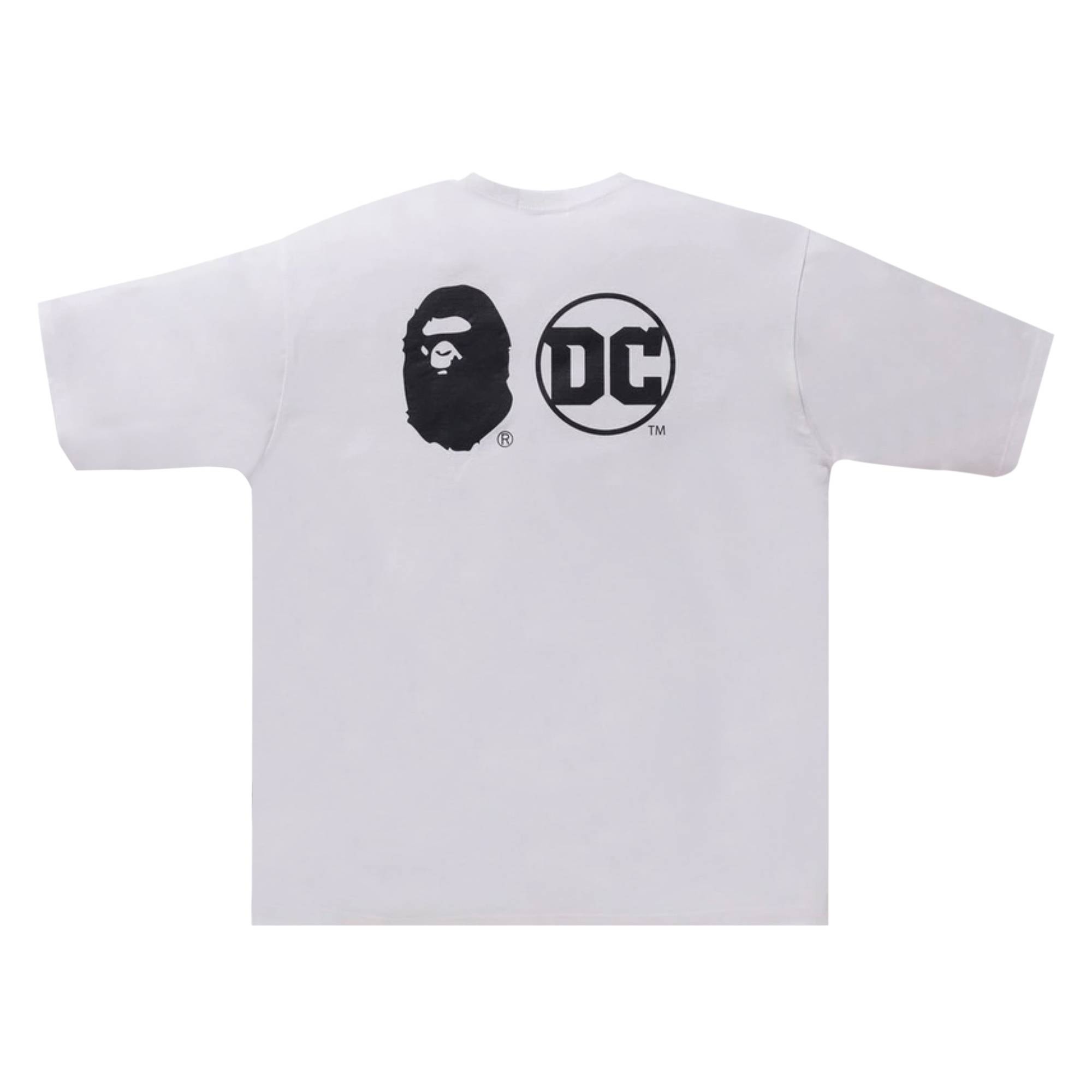 BAPE x DC Batman Relaxed Tee 'White' - 2