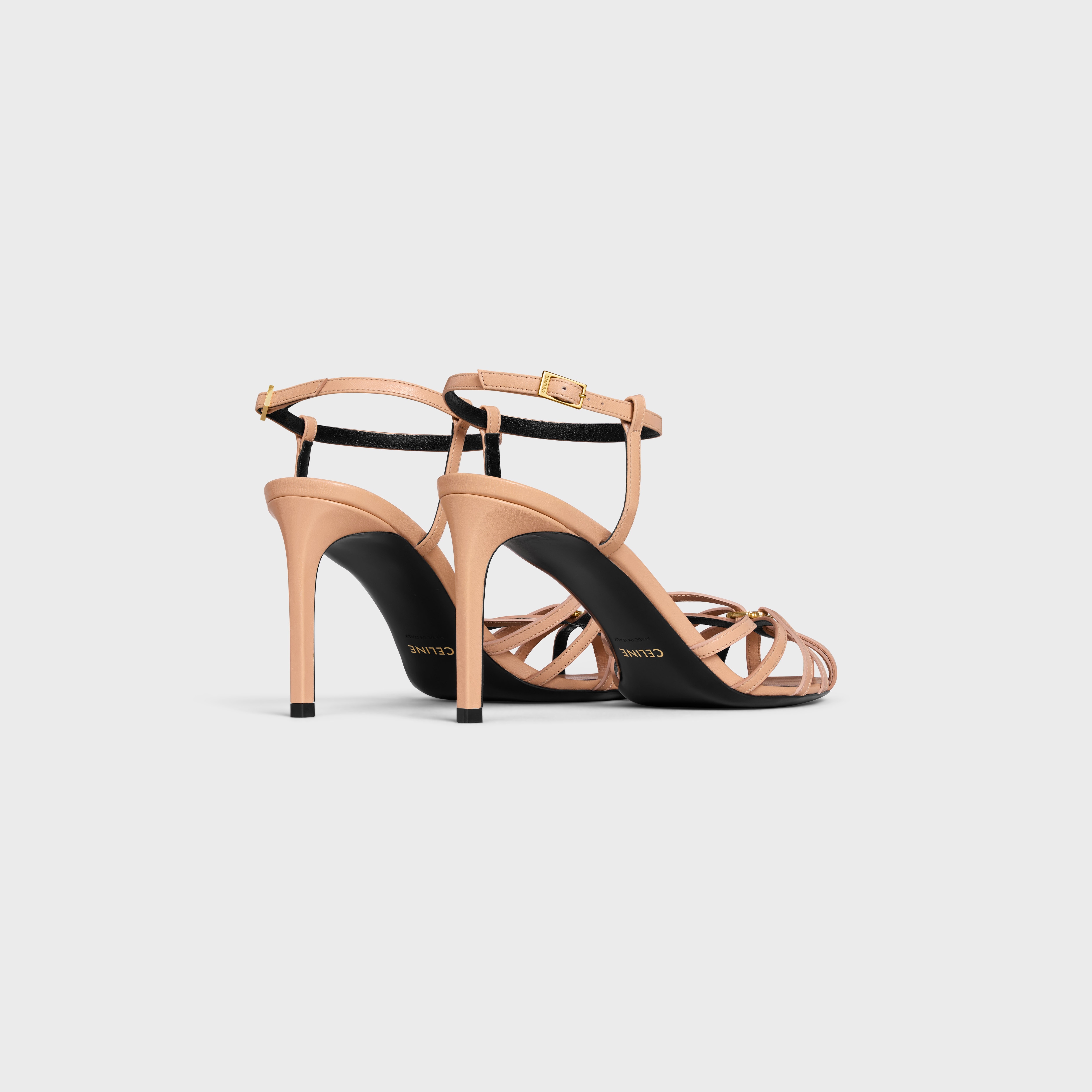 CELINE CELINE TRIOMPHE SANDAL IN KIDSKIN | REVERSIBLE