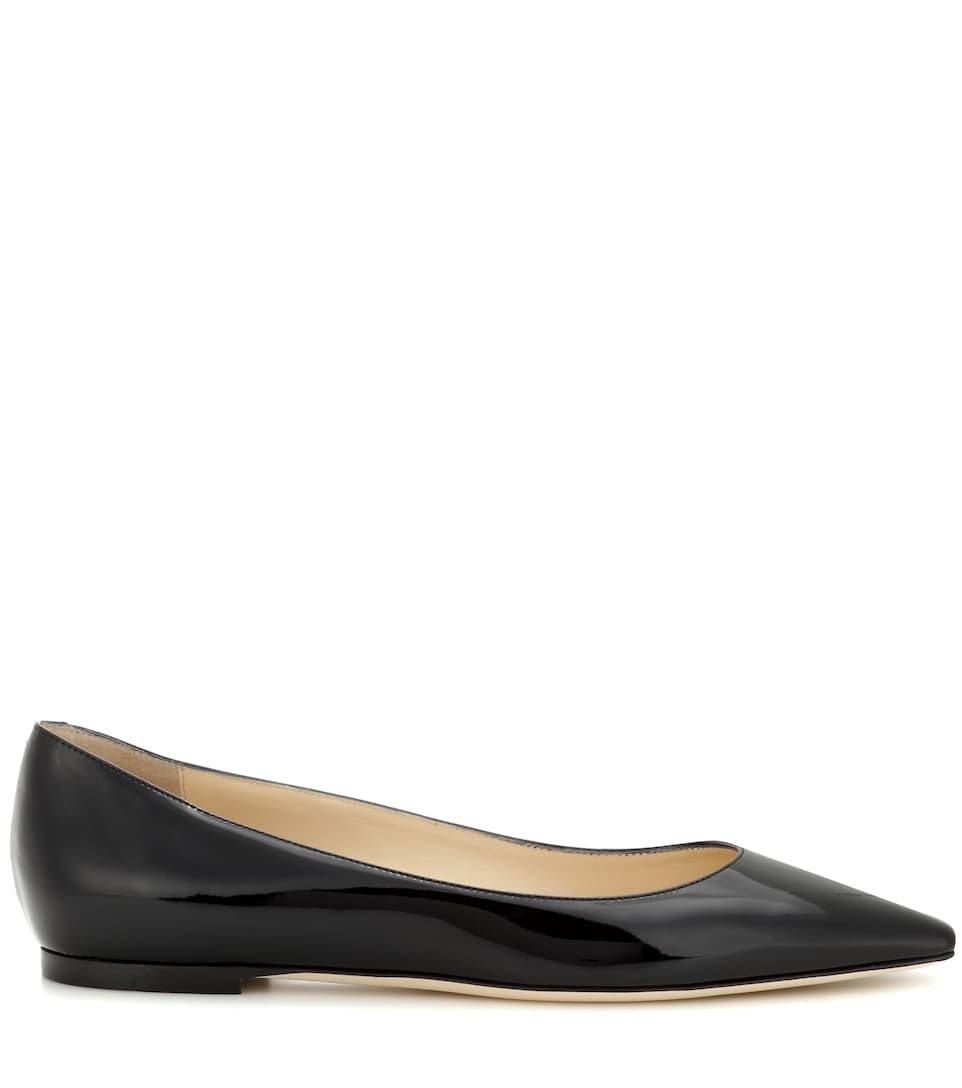 Romy patent leather ballet flats - 4