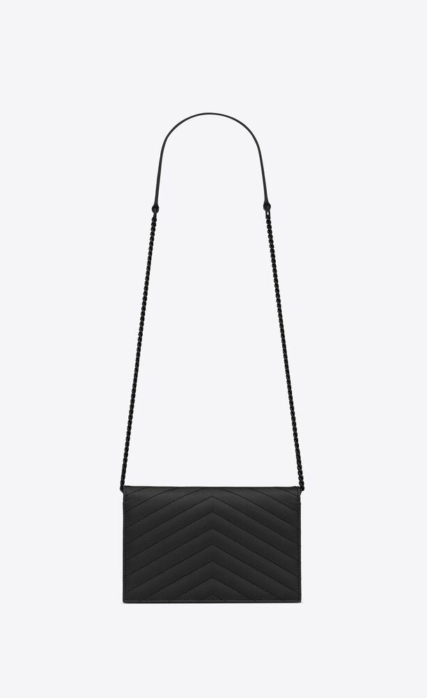 Saint Laurent Women Small Monogram Quilted Leather Bag - 2