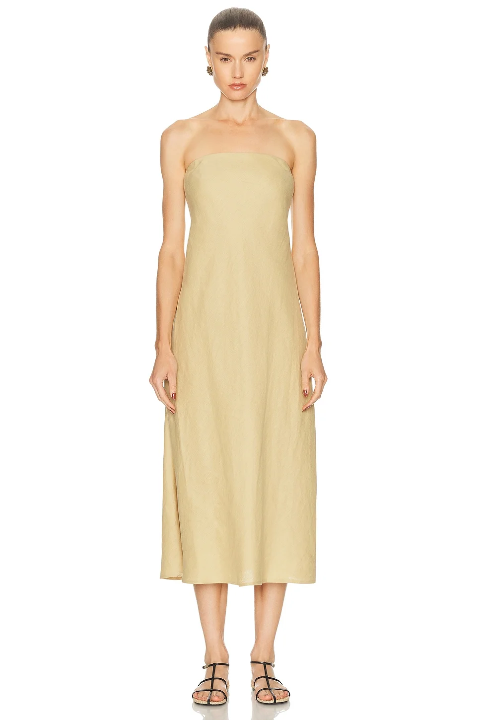 Linen Bias Dress - 1