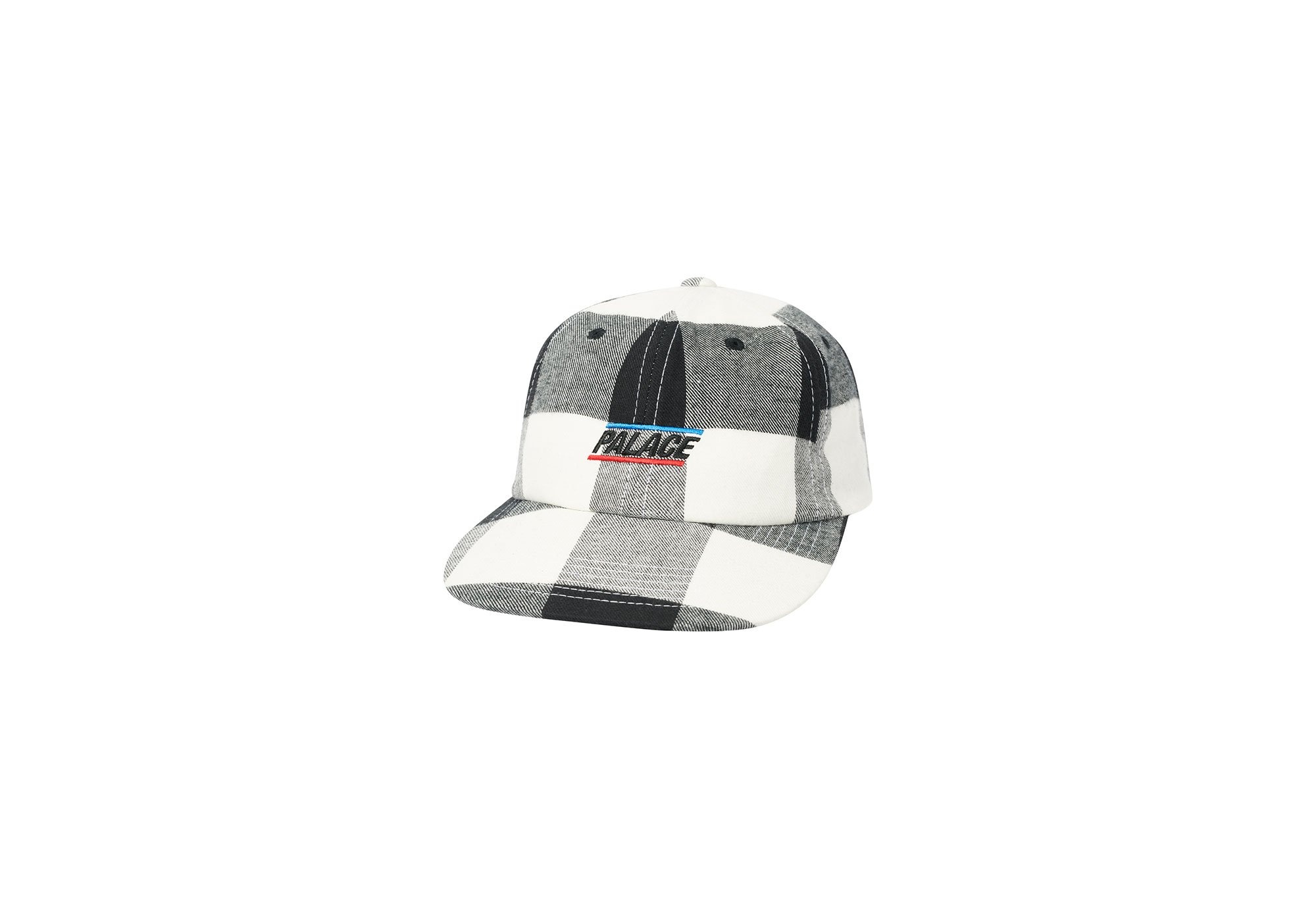 PLAID PAL HAT WHITE - 1