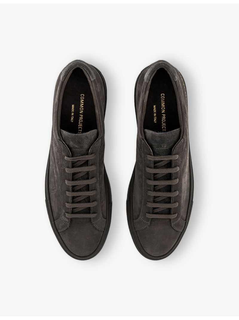 Achilles Branded Suede Low-Top Trainers 2