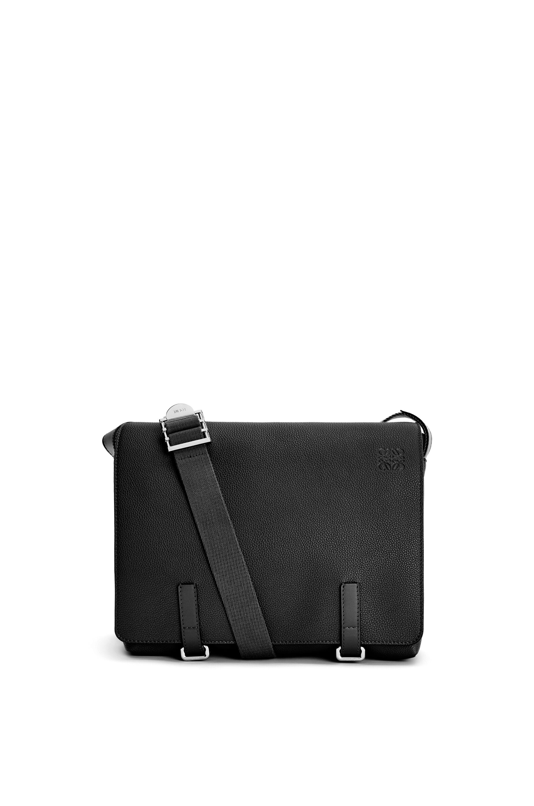 Military Messenger Bag in soft grained calfskin - 1