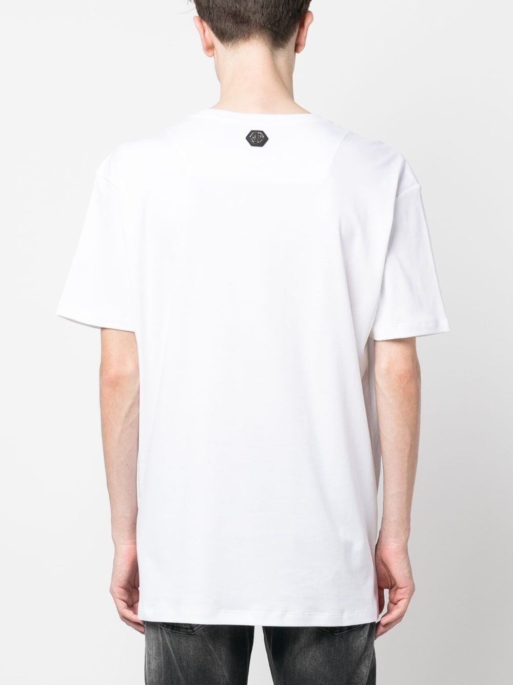 logo-print cotton T-shirt - 4