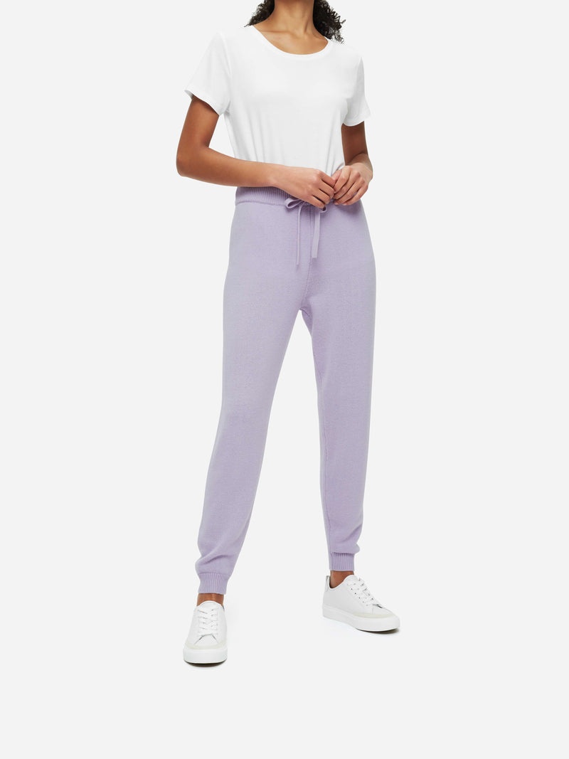 Women's Track Pants Daphne Cashmere Lilac - 2