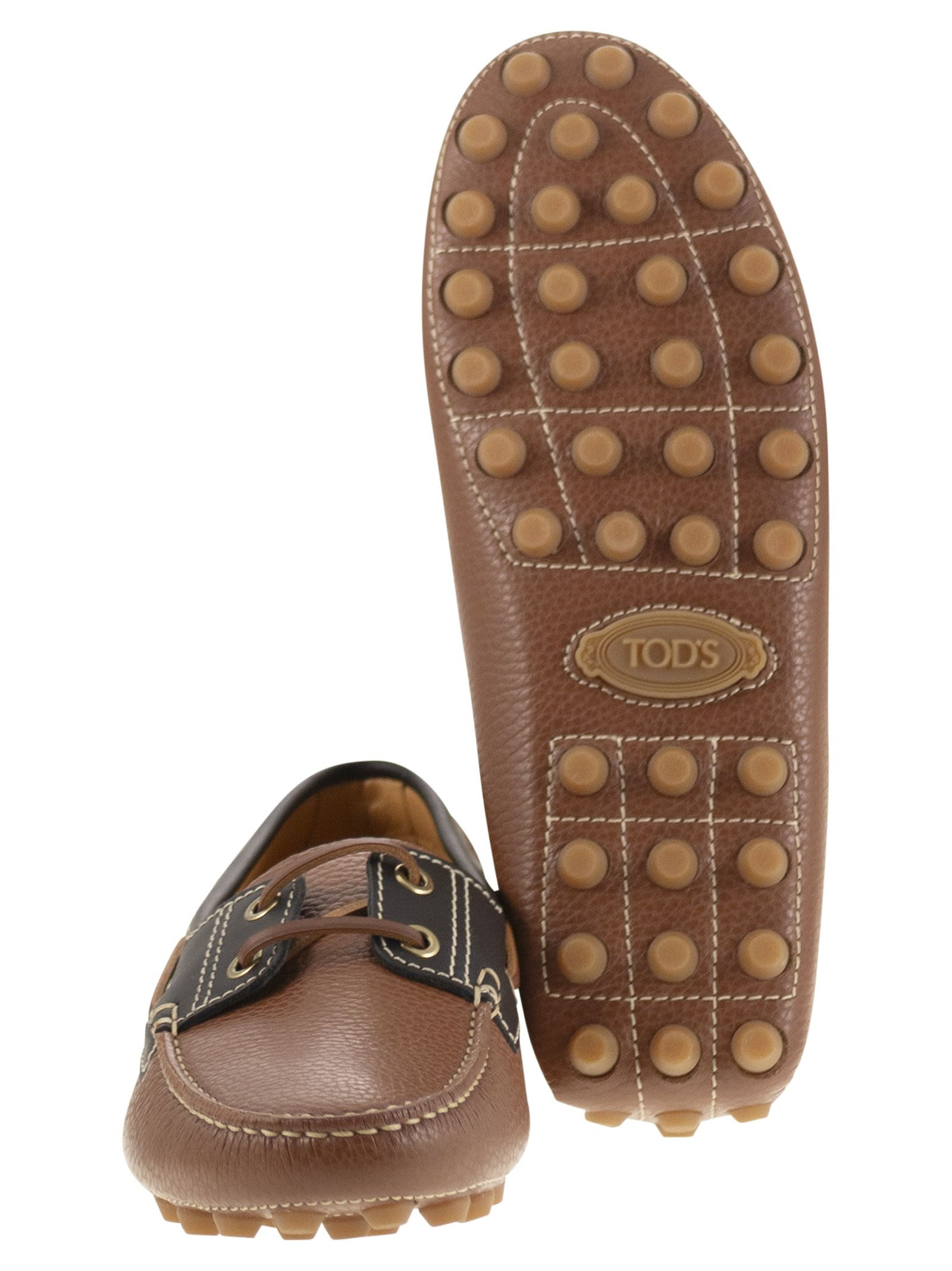 Tod's Women Leather Boat Bubble Grommet - 5
