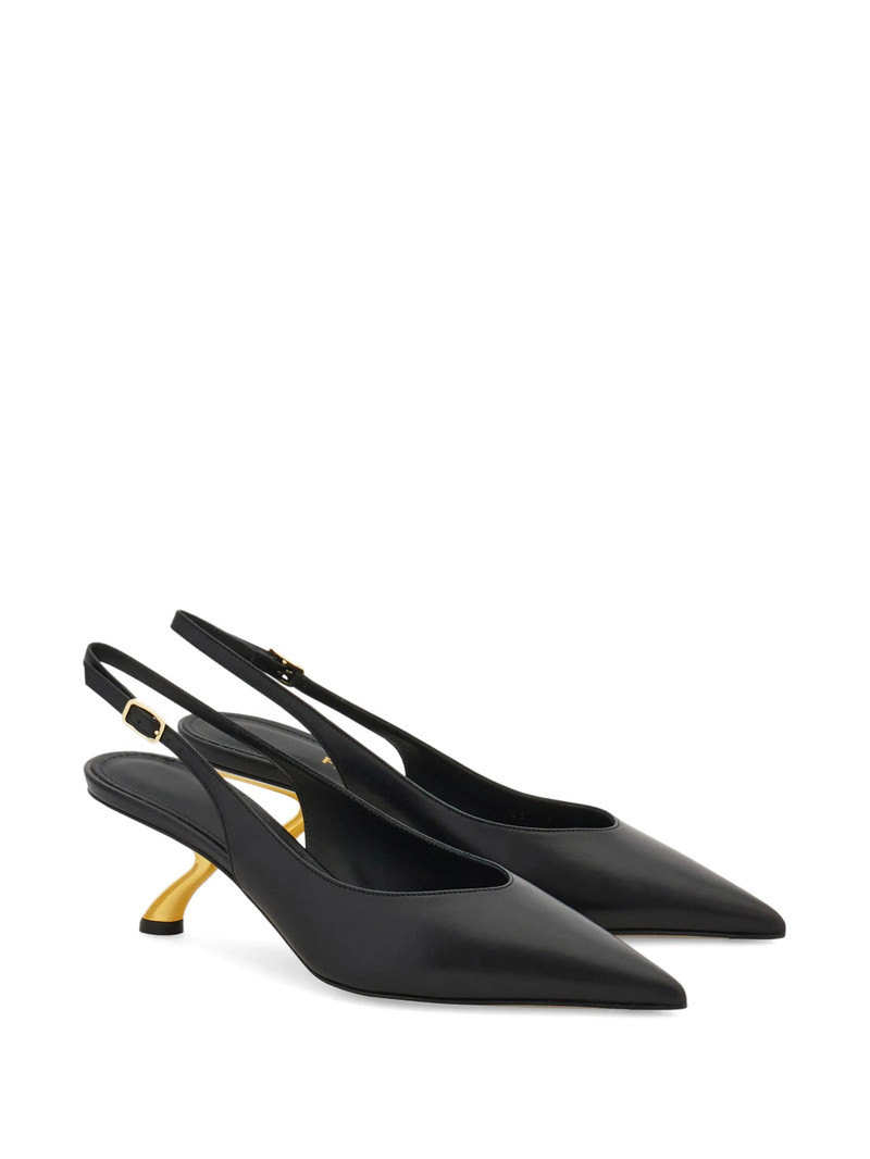 FERRAGAMO Ferragamo Sculptural Heel Slingback outlook