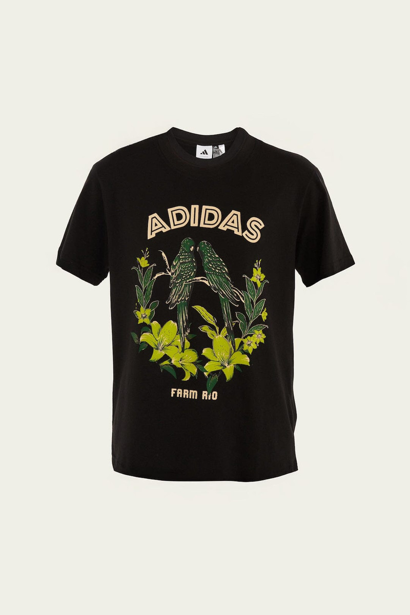 Birds Black Adidas T-Shirt 4