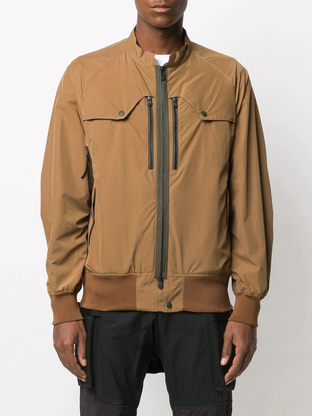 raglan bomber jacket - 4