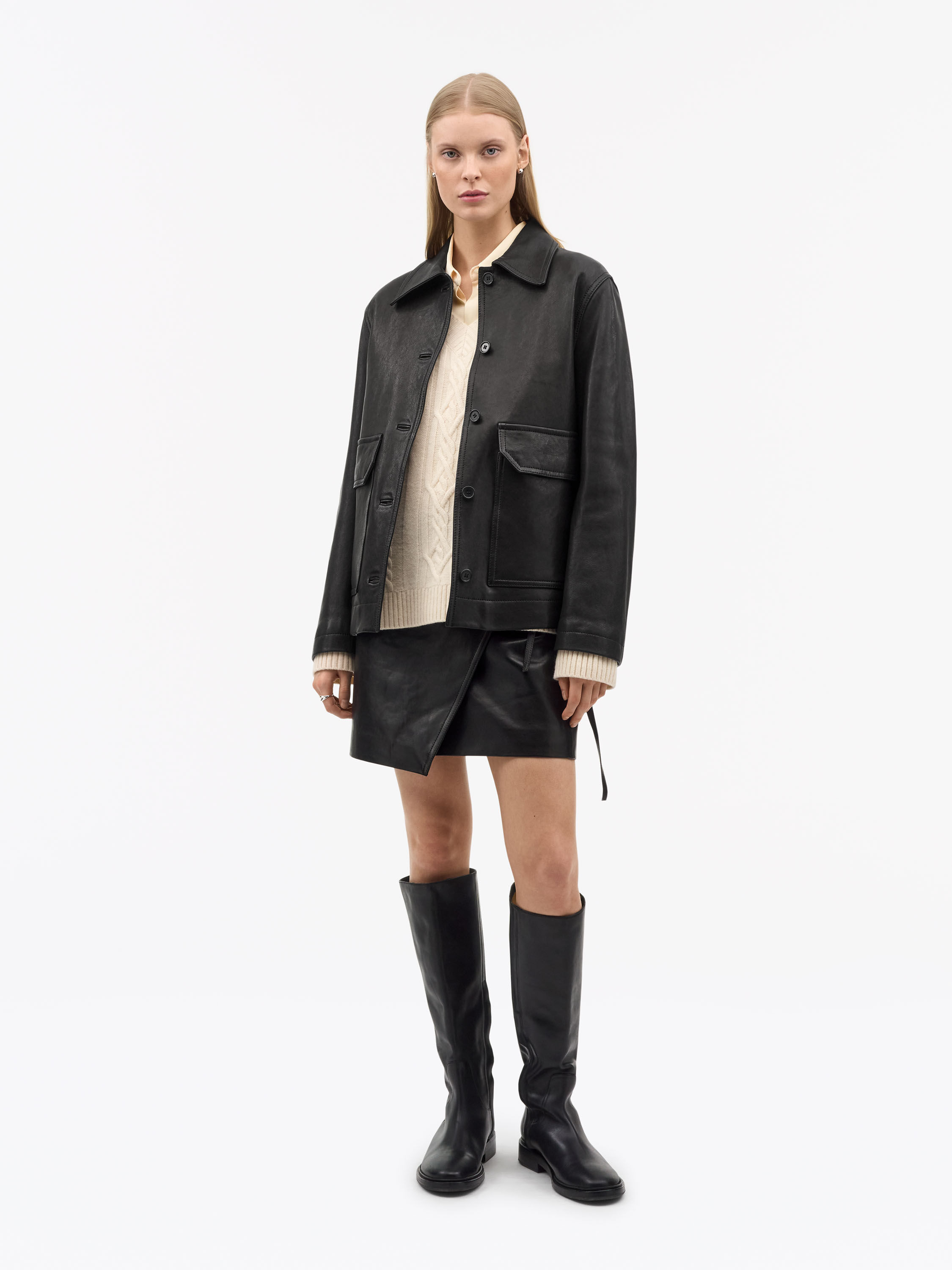 Loanna Leather Jacket - 2