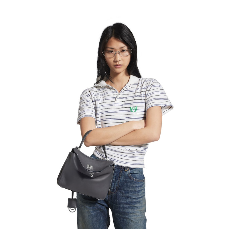 BALENCIAGA Women's Rodeo Mini Handbag in Grey outlook