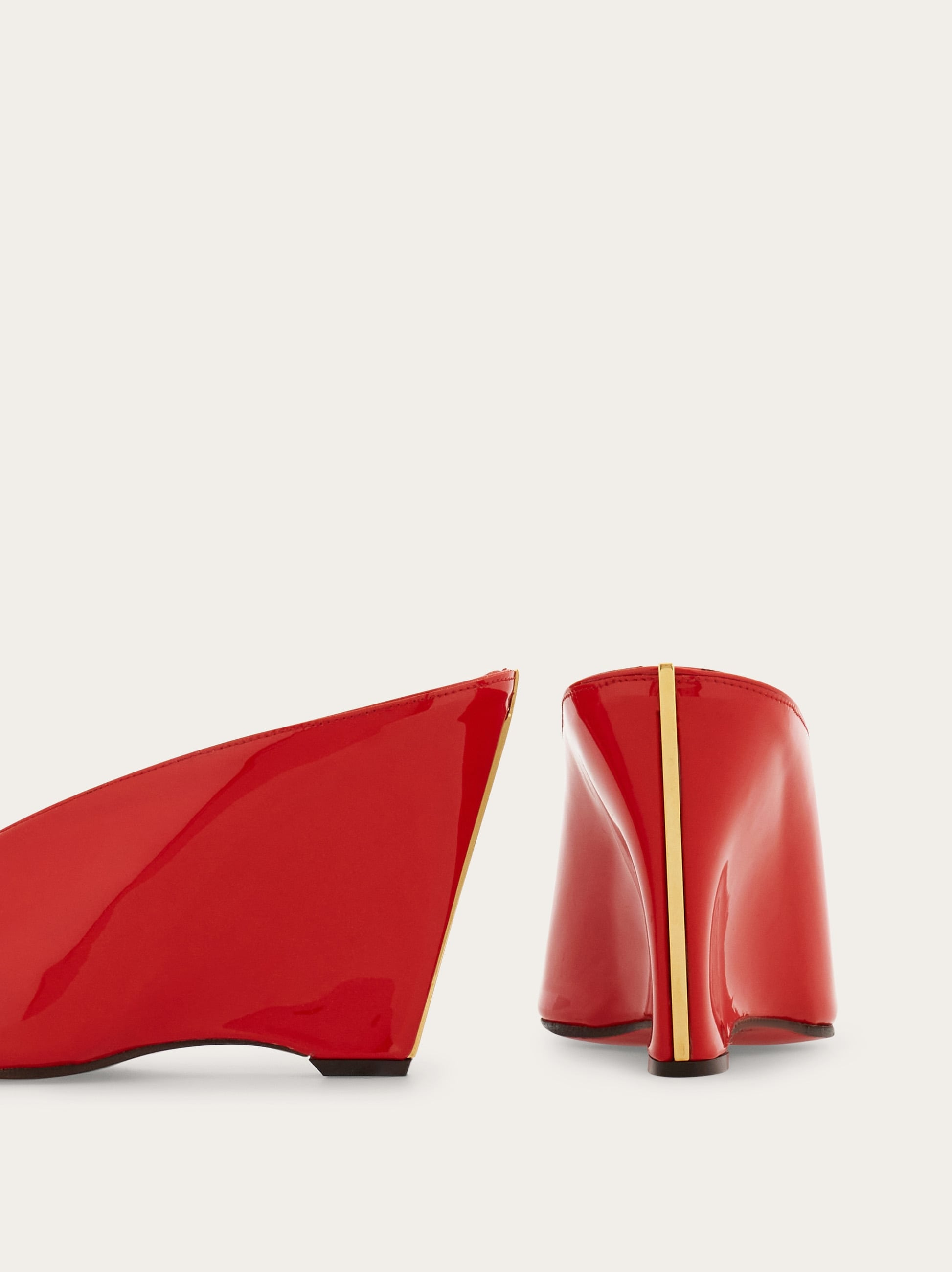 Peep toe mule - 7