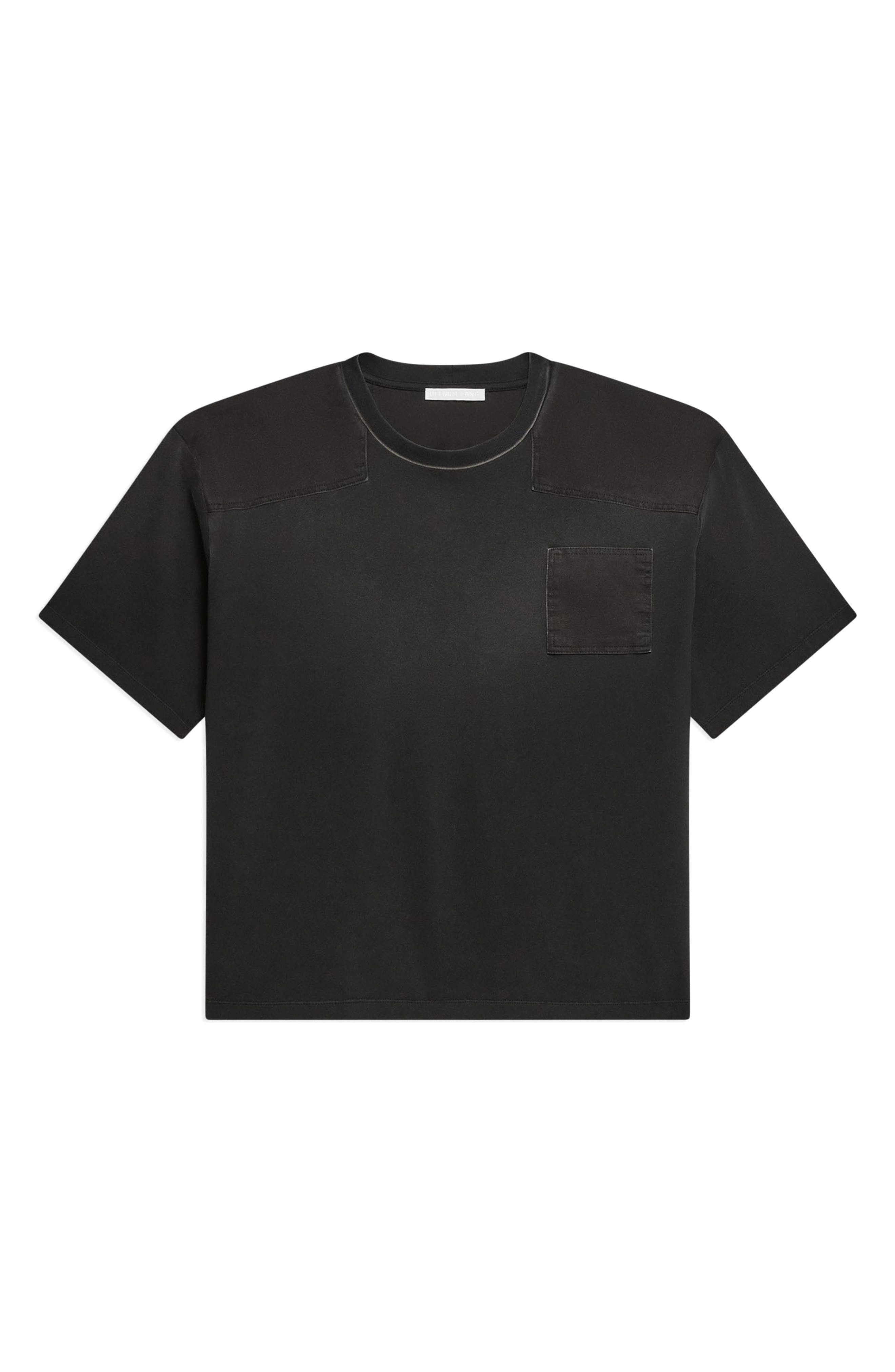 Helmut Lang Patch Cotton T-Shirt in Black at Nordstrom - 5