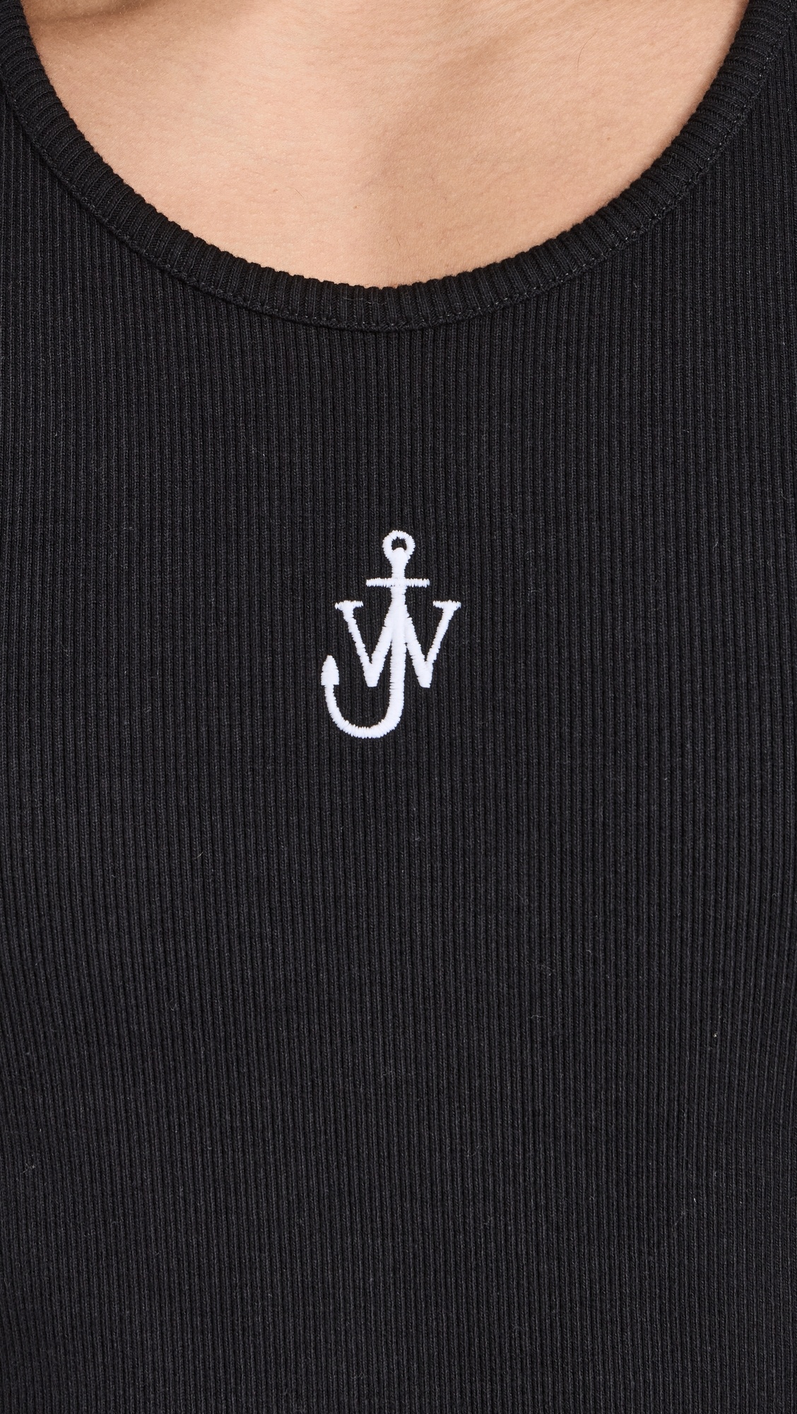 Anchor Embroidery Tank Top - 5