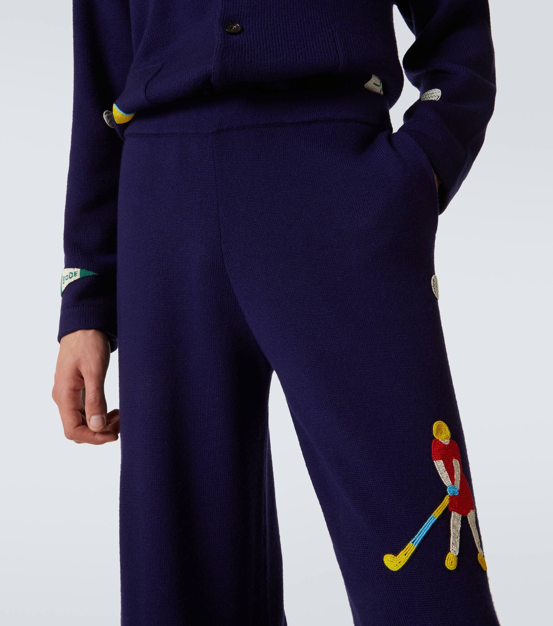 Golf wool sweatpants - 5