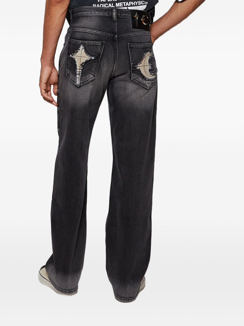 bone-detail jeans 5