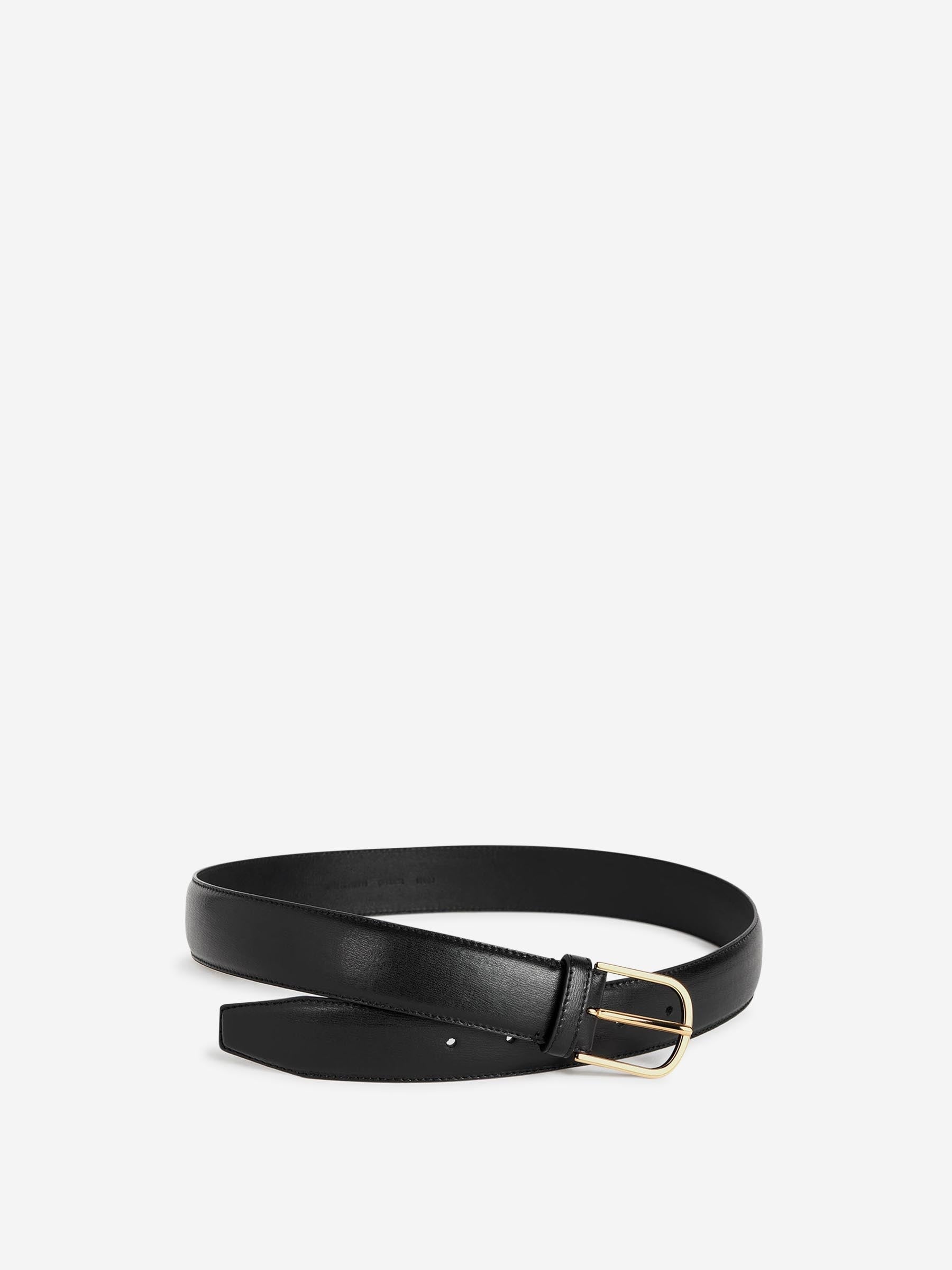 SMOOTH LEATHER BELT - 4
