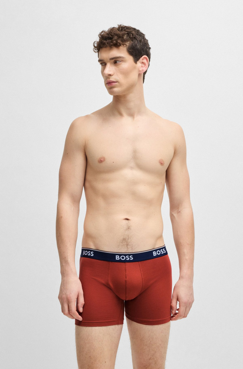 THREE-PACK OF STRETCH COTTON BOXER BRIEFS 6