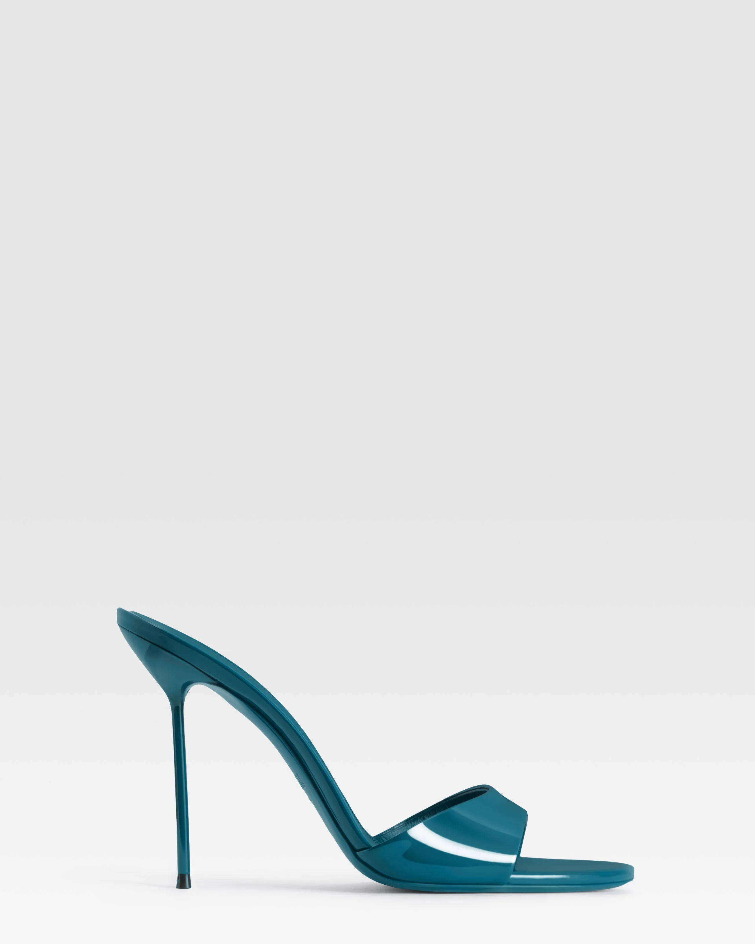 PATENT LEATHER MULE - 1