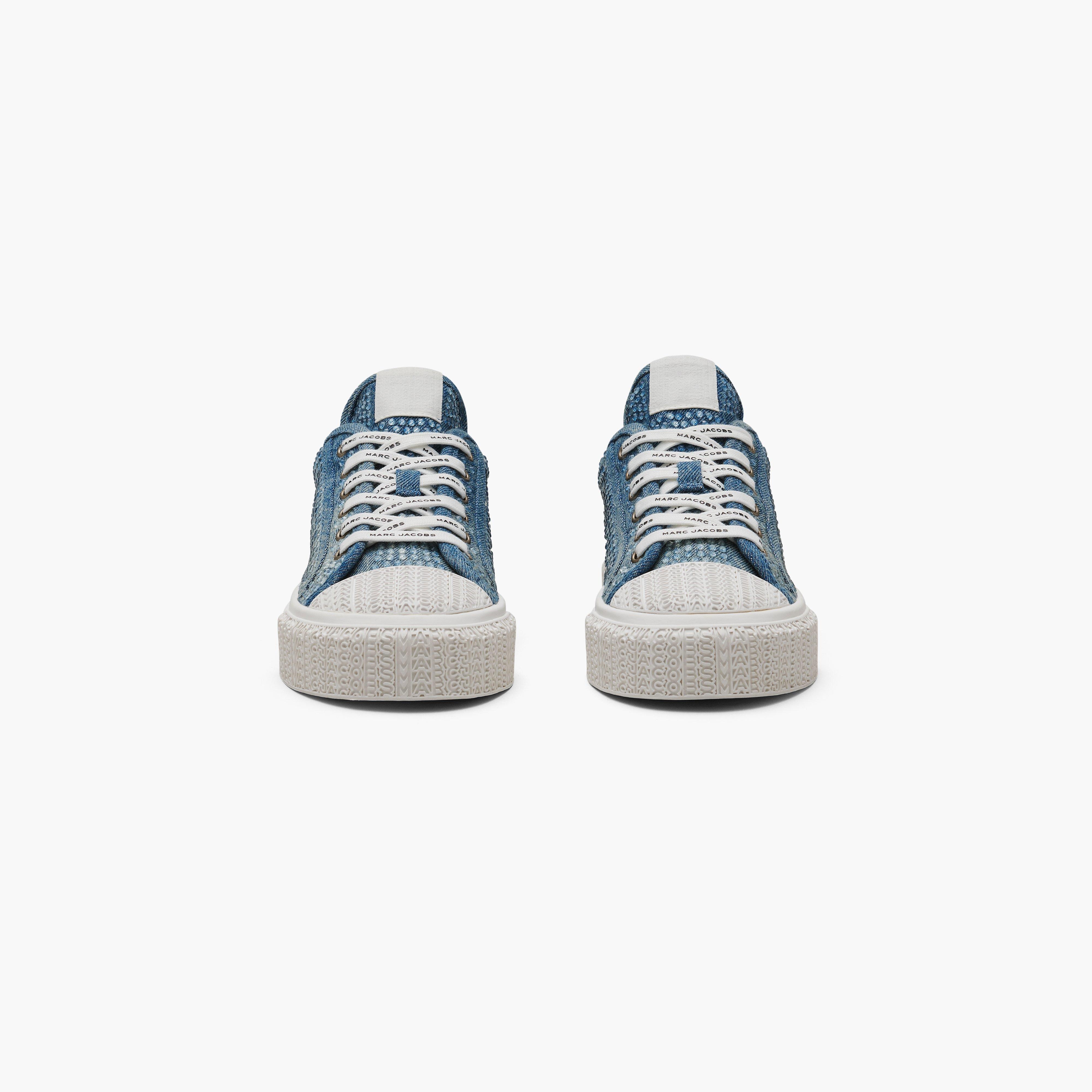 THE CRYSTAL DENIM SNEAKER - 5