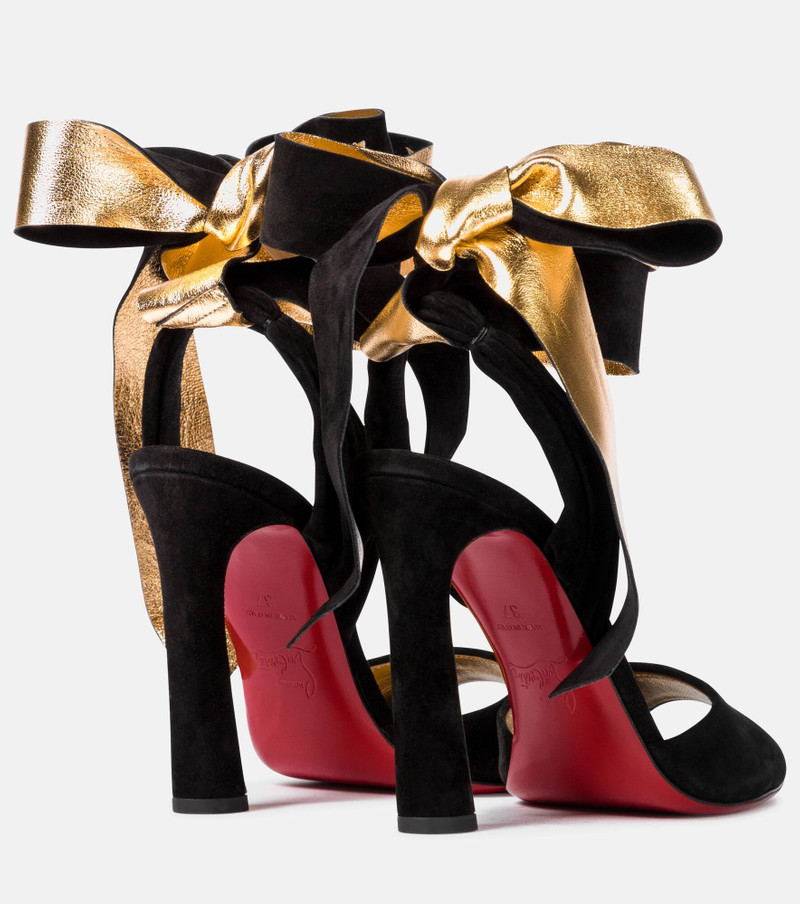 Christian Louboutin Exclusive to Mytheresa – Rose Amelie 100 suede sandals outlook