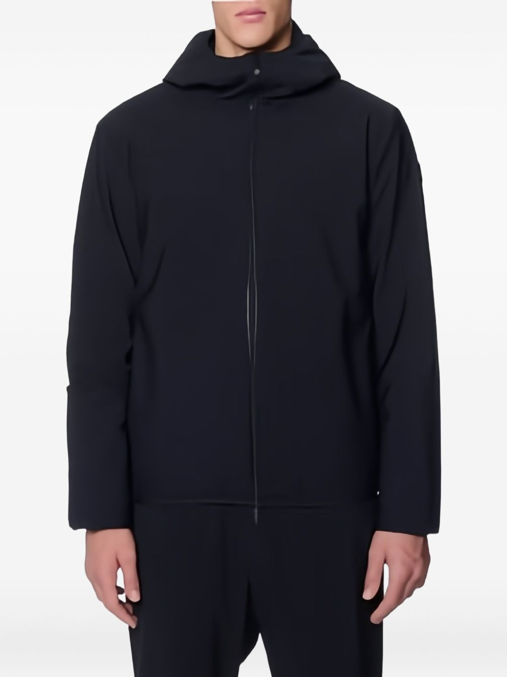 zip-front hooded jacket - 2