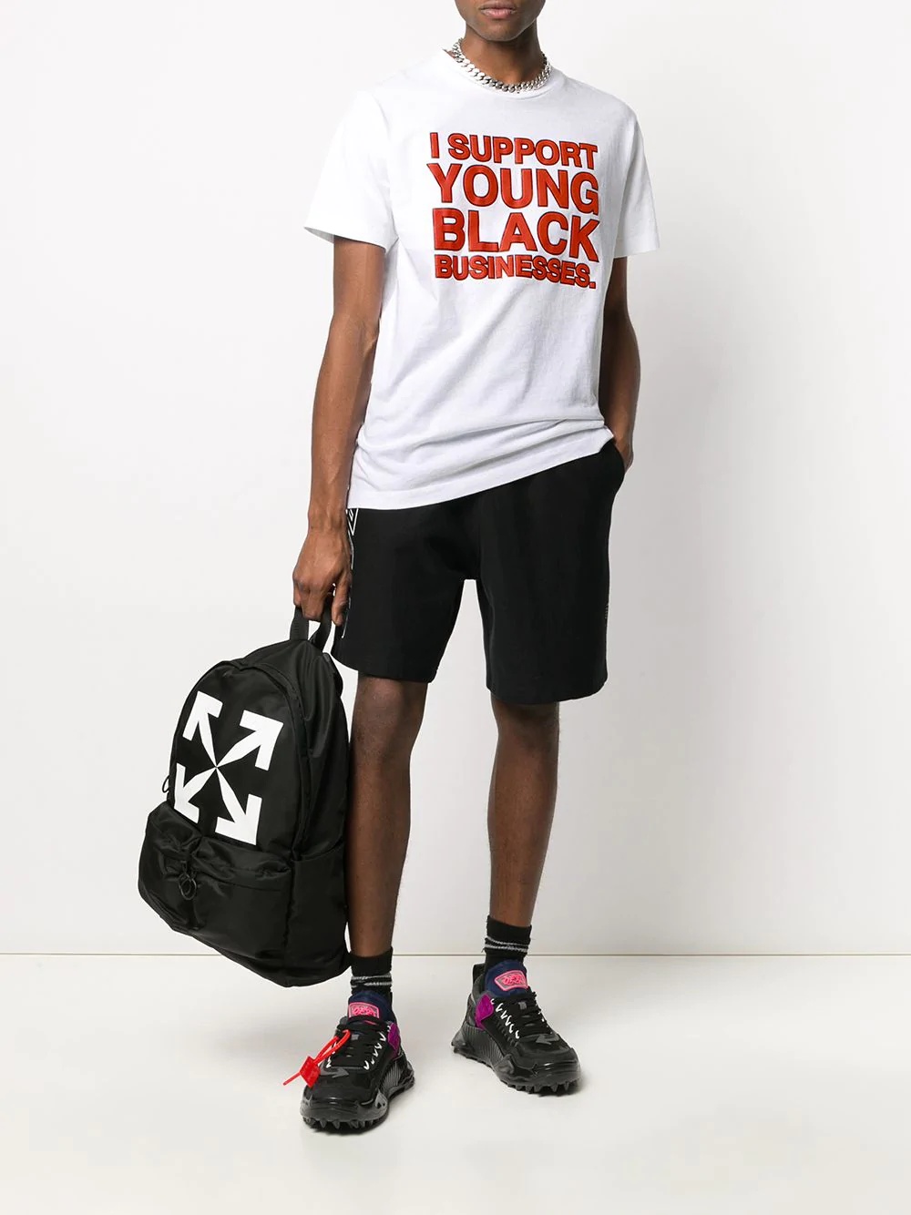 "I Support Young Black Businesses" T-shirt - 2