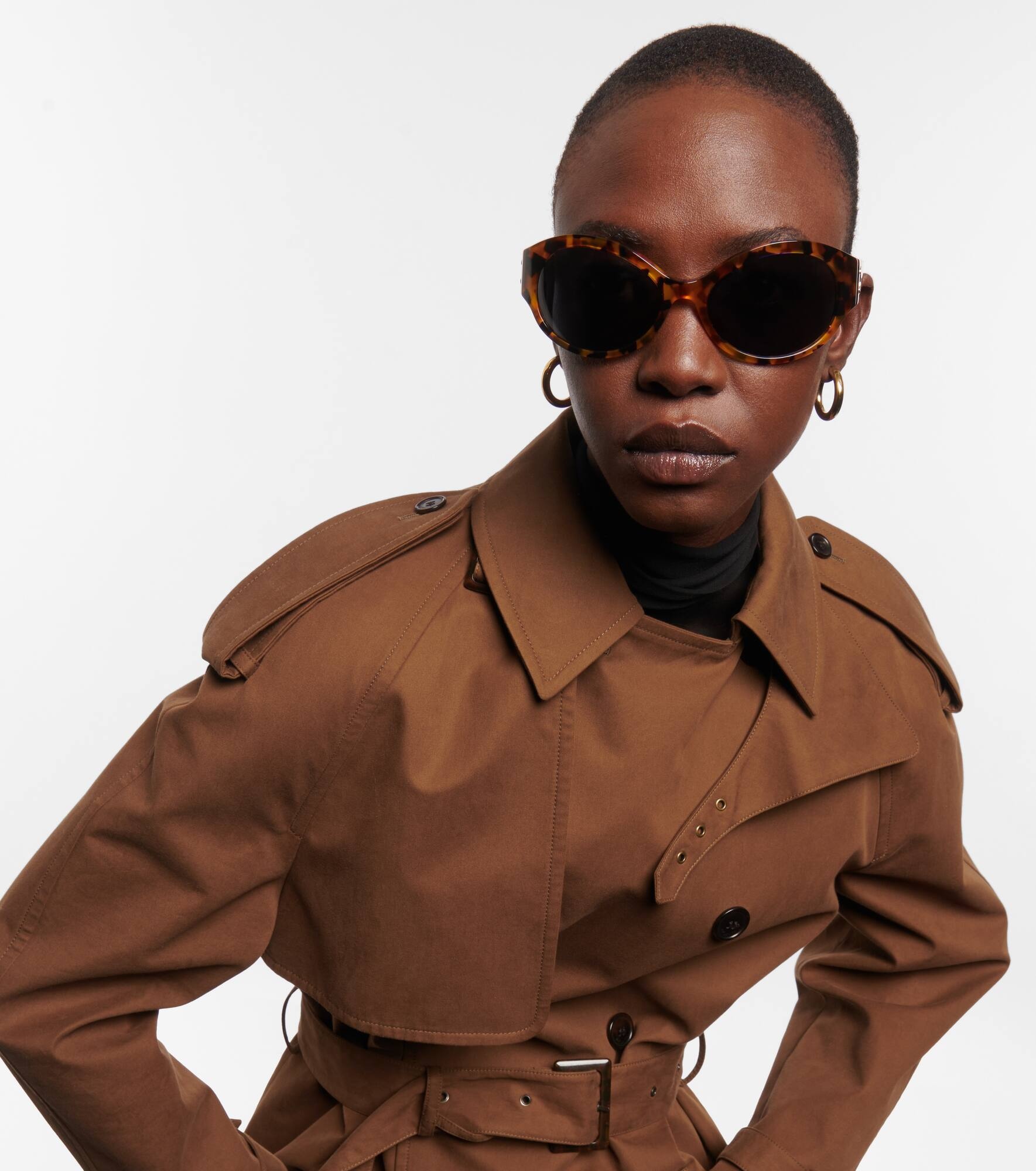 Triomphe oval sunglasses - 3