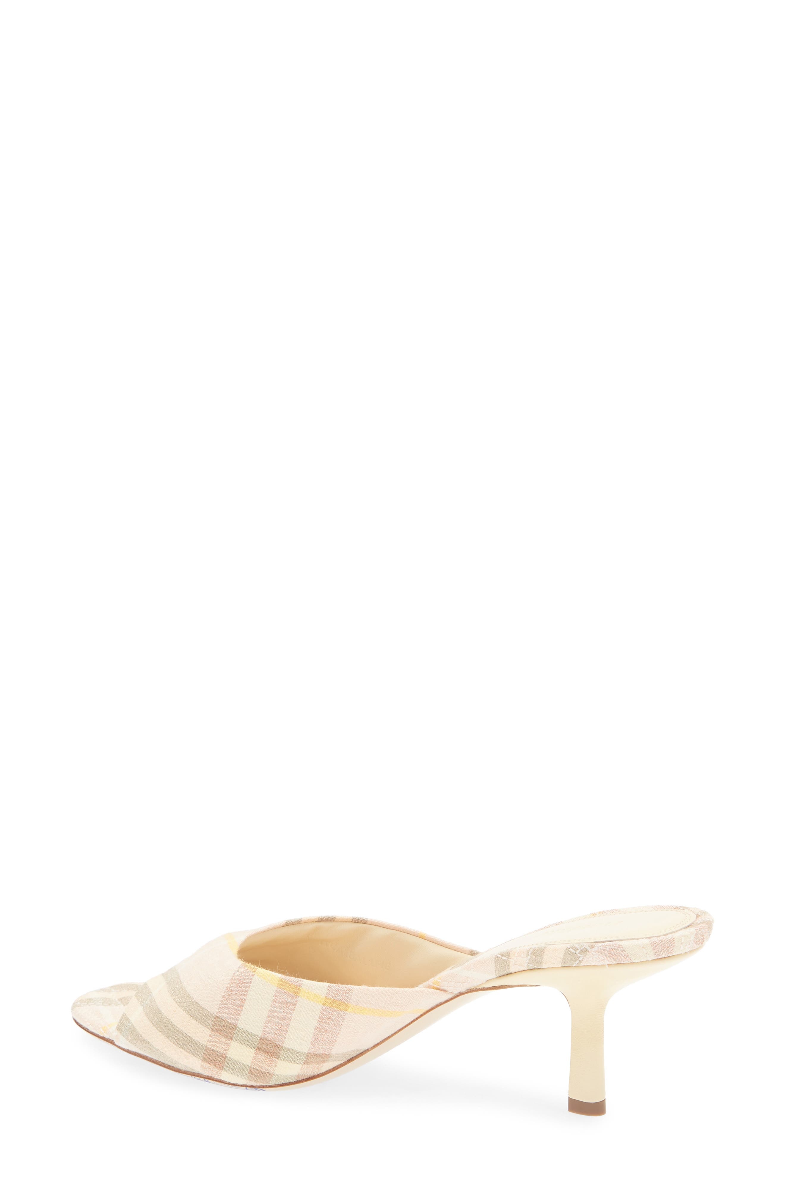 burberry Mews Check Slide Sandal in Teacup Ip Check at Nordstrom - 2