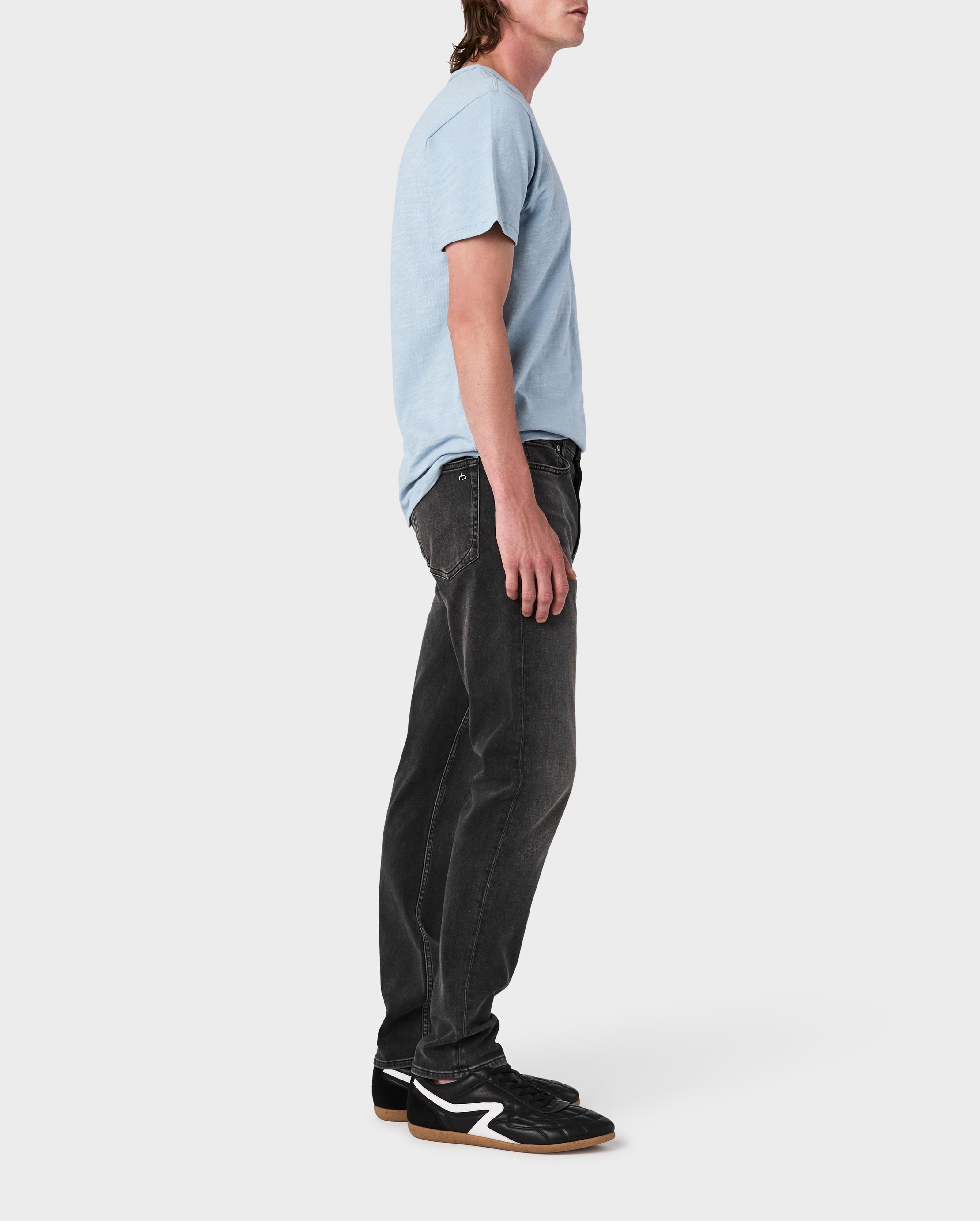 Fit 2 - Bryce
Slim Fit Loopback Dark Indigo Jean - 2