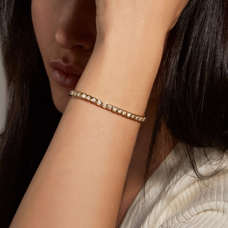 STONE AND STRAND LAB-Created Diamond La Scala Tennis Bracelet outlook