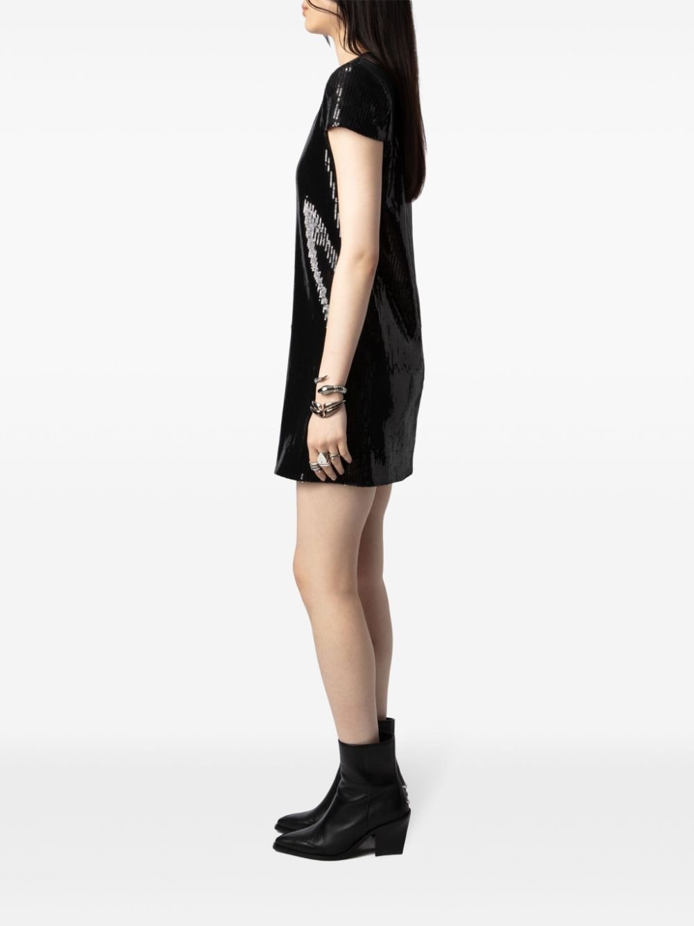 Rashu sequin mini dress - 4