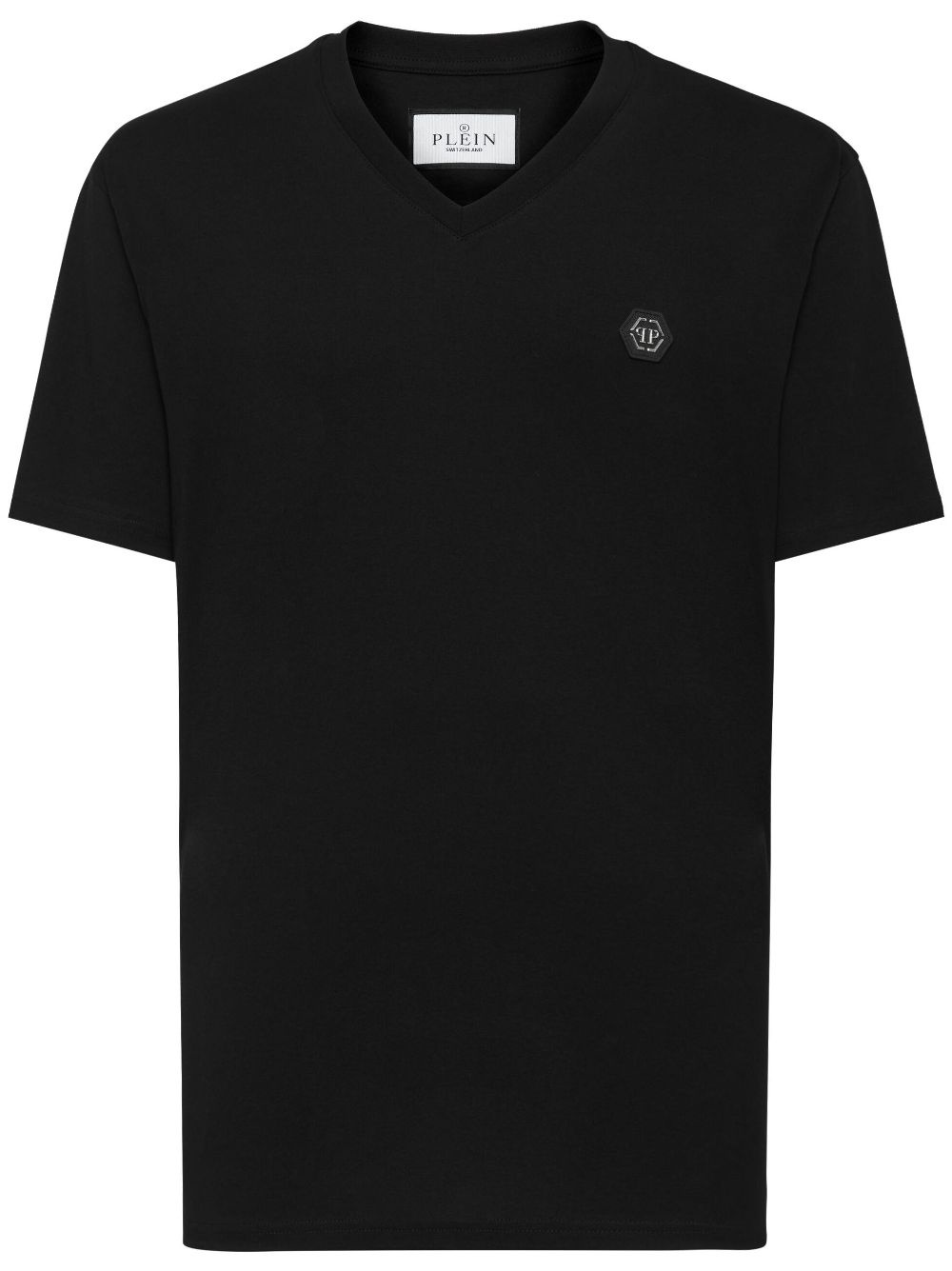 SS Iconic Plein V-neck T-shirt - 1