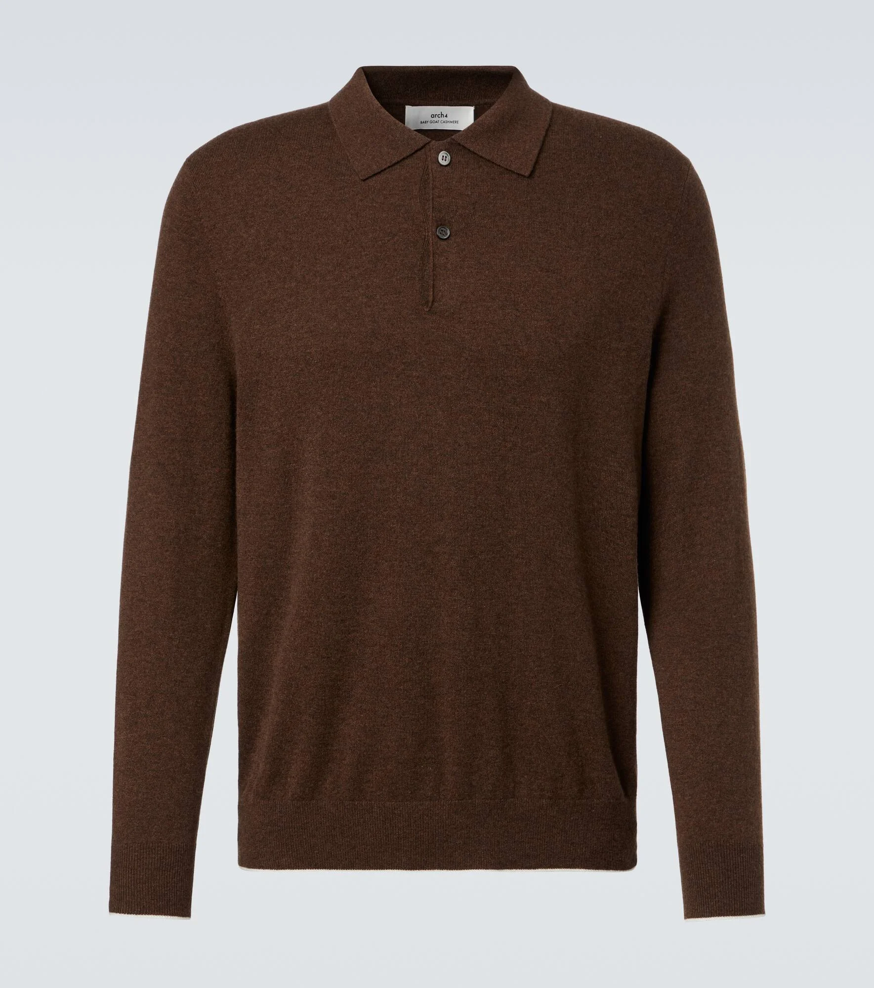 Cashmere polo sweater - 1