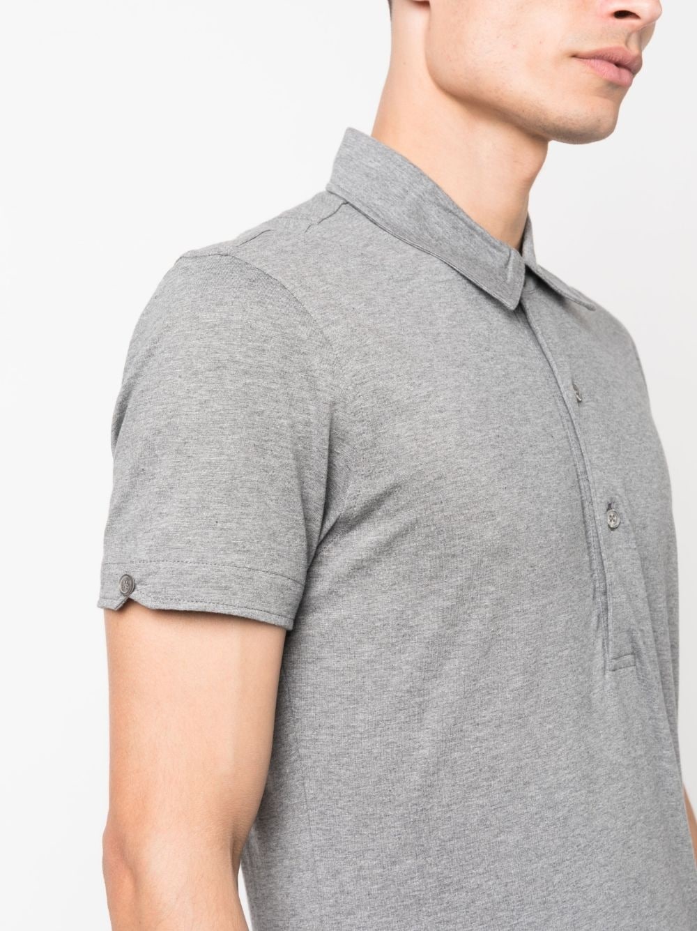 short-sleeved polo shirt - 5