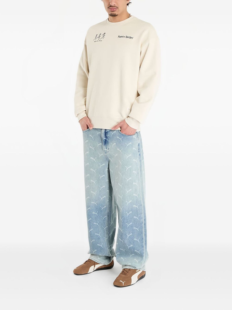 PUMA x Saysky crew-neck sweatshirt outlook