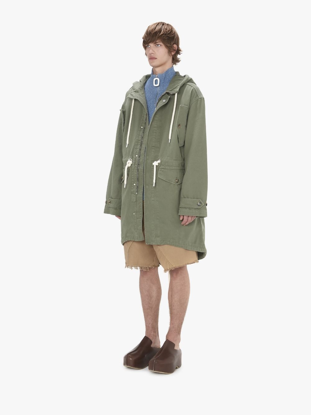 LIGHTWEIGHT PARKA COAT - 4
