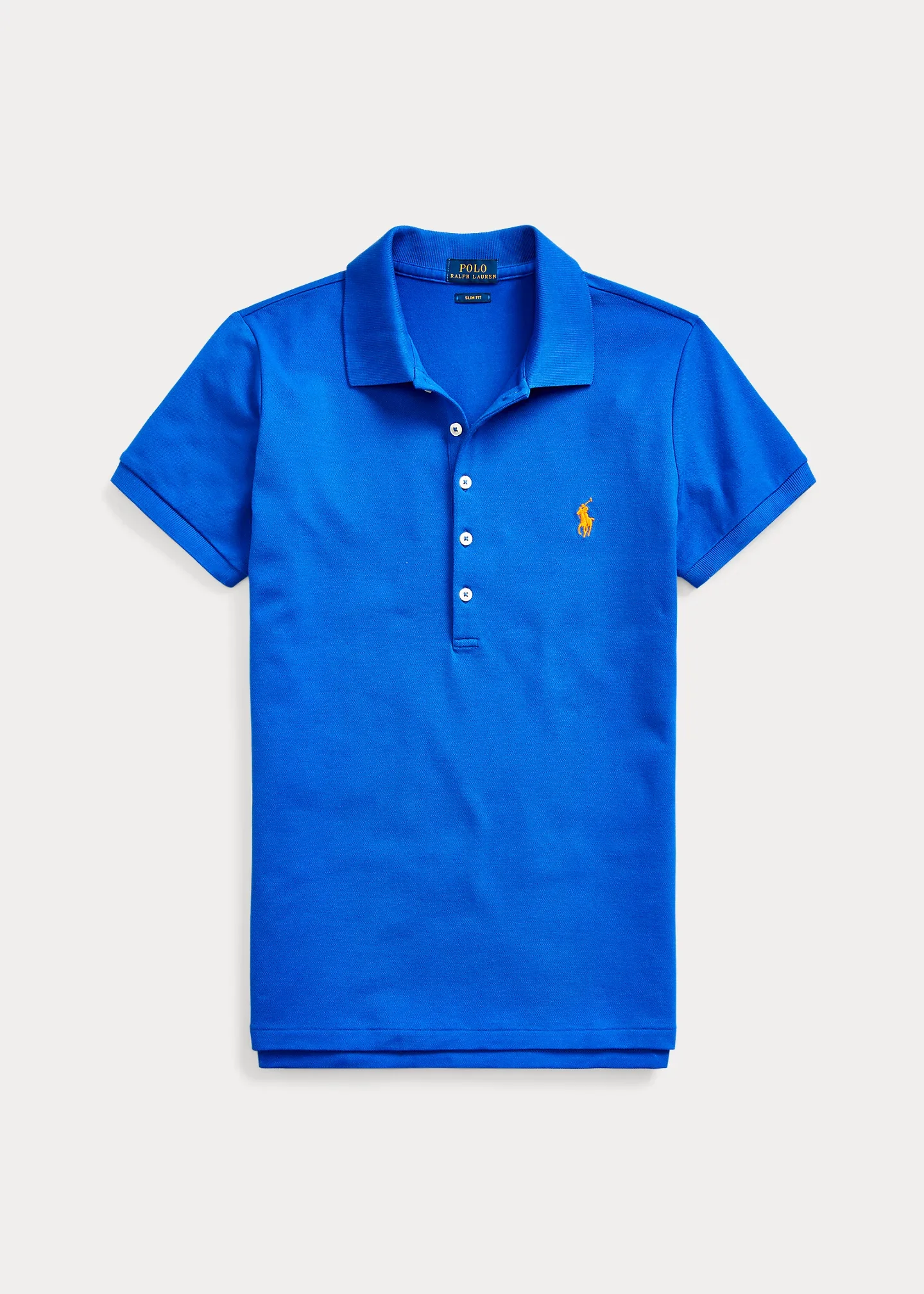 Slim Fit Stretch Polo Shirt - 1