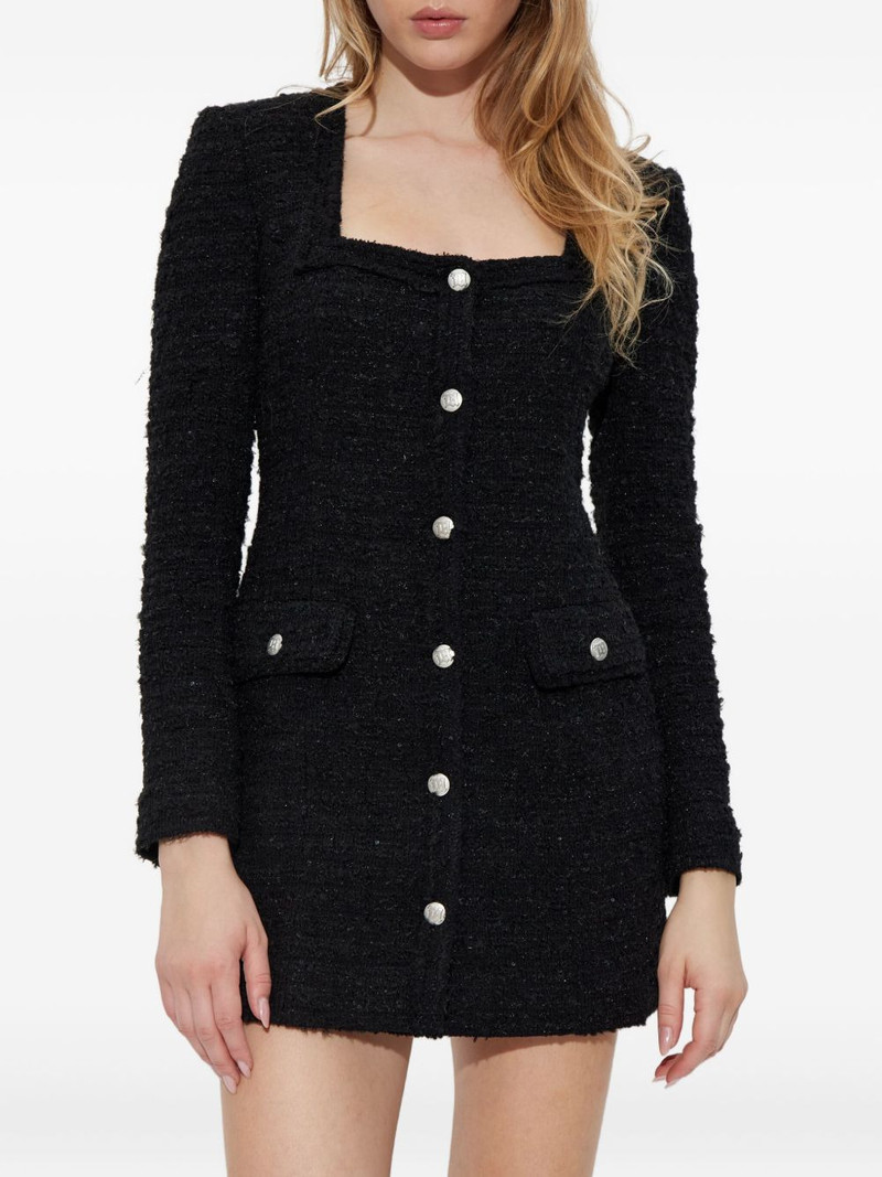 button-up tweed dress 3