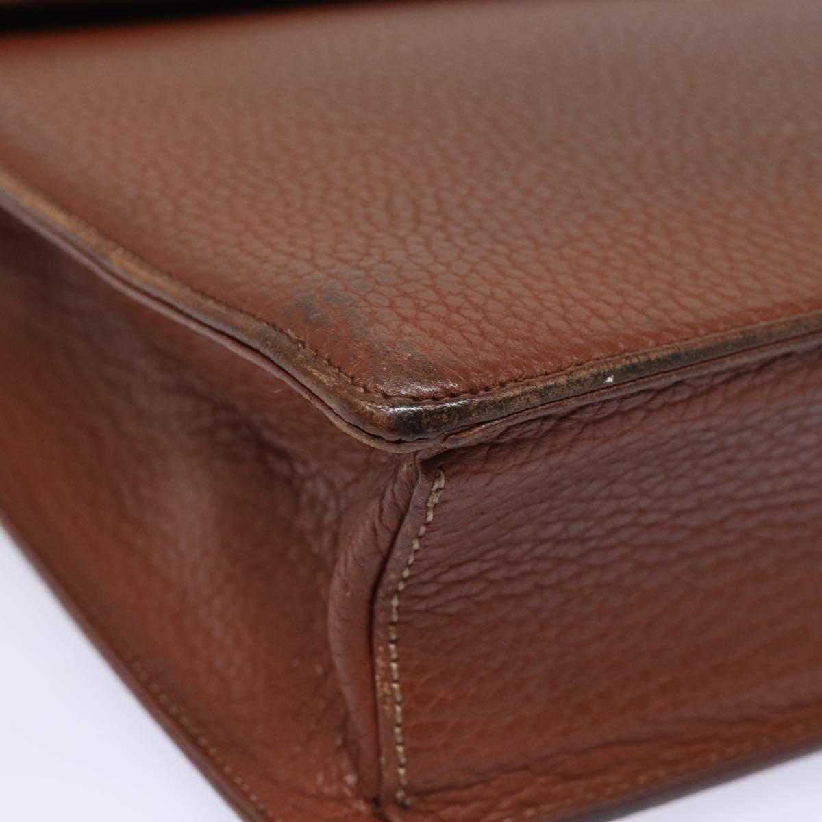 Burberry Hand Bag Leather Brown - 9