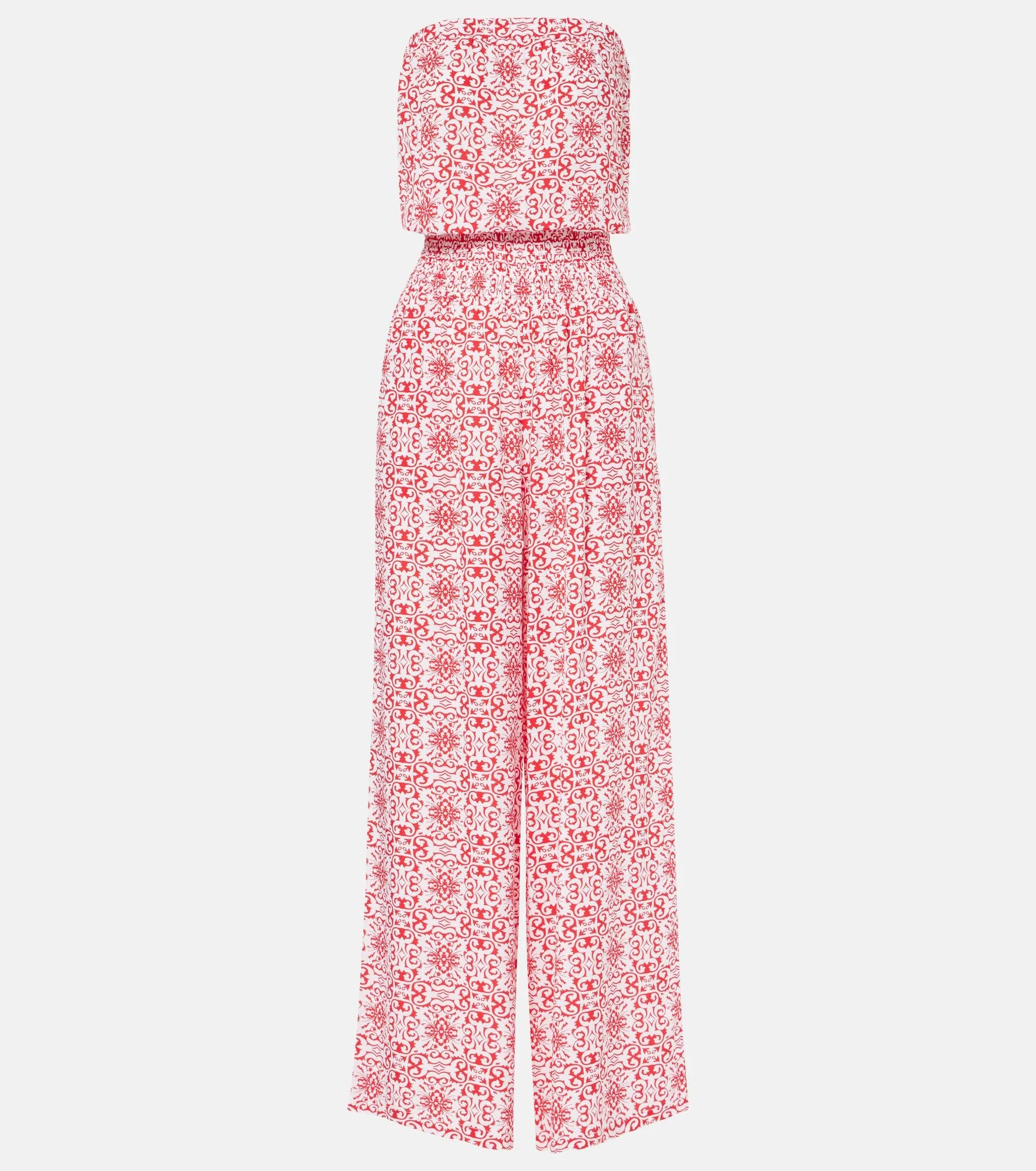 Naomi floral cotton jumpsuit - 1