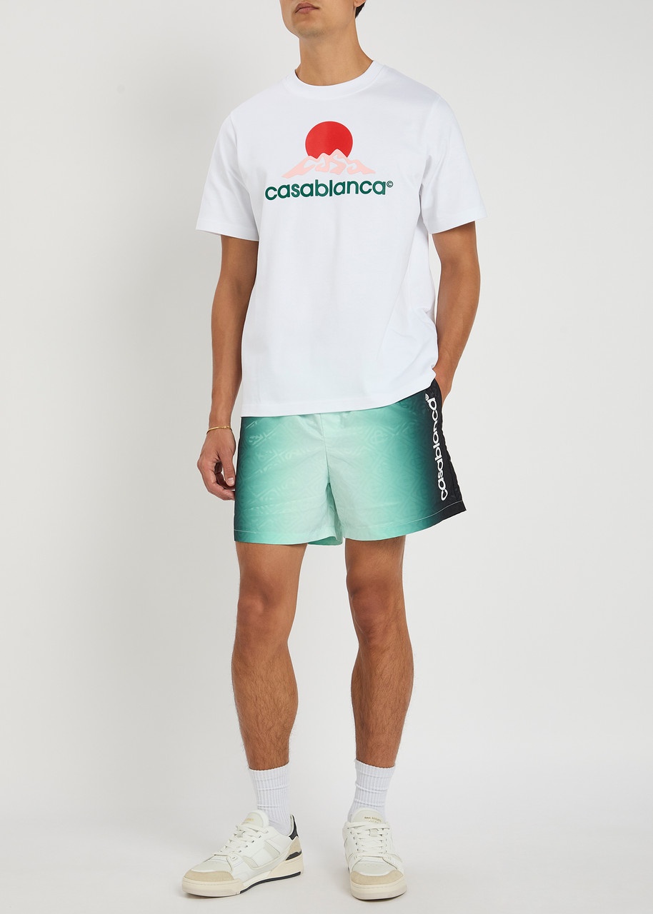 Casablanca Montagne Logo-print Cotton T-shirt - 4