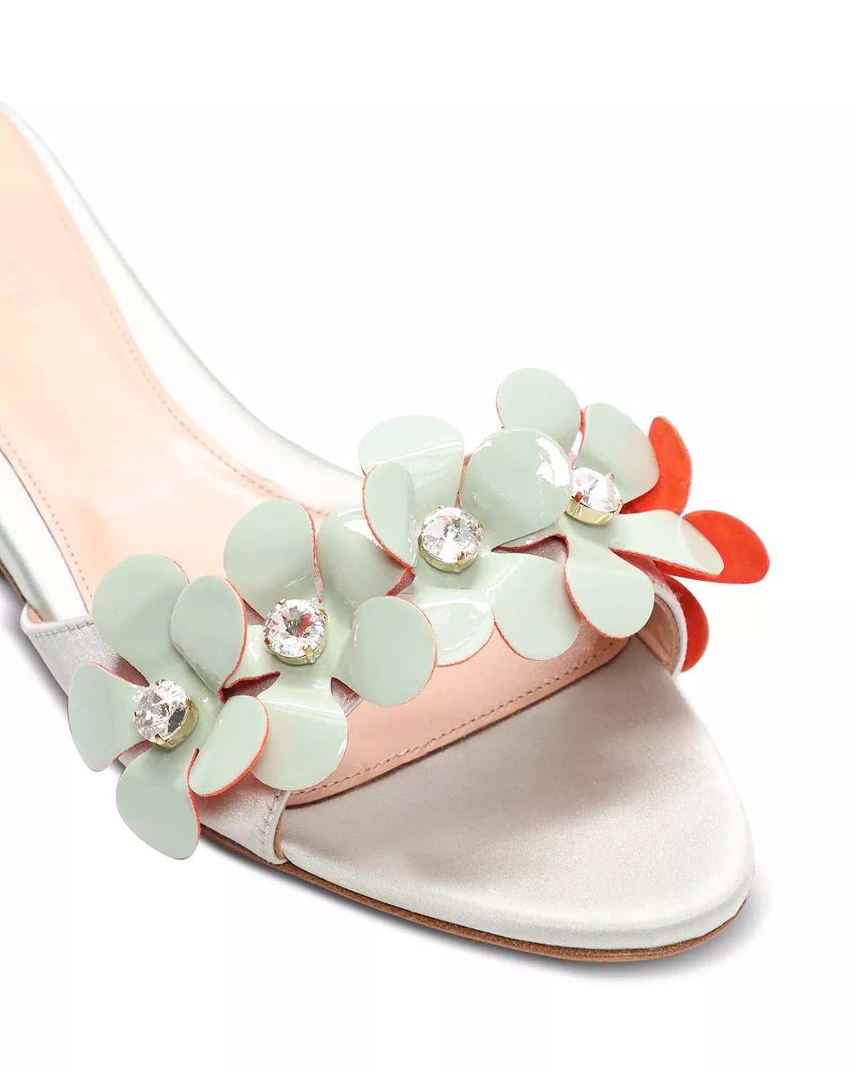 Women's Slip On Embellished Sandals - 3