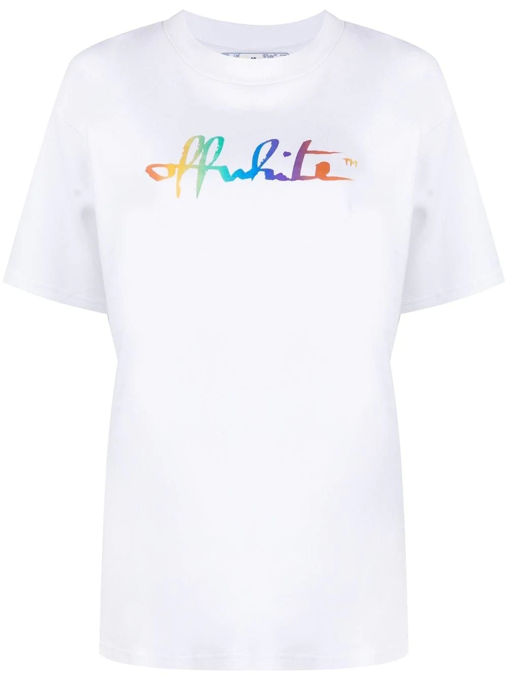 logo-print short-sleeve T-shirt - 1