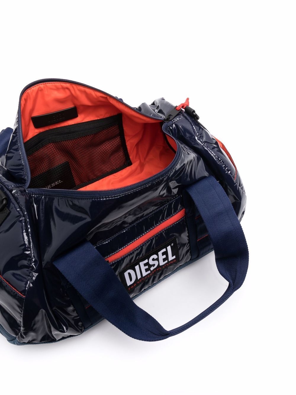 logo-print duffle bag - 5